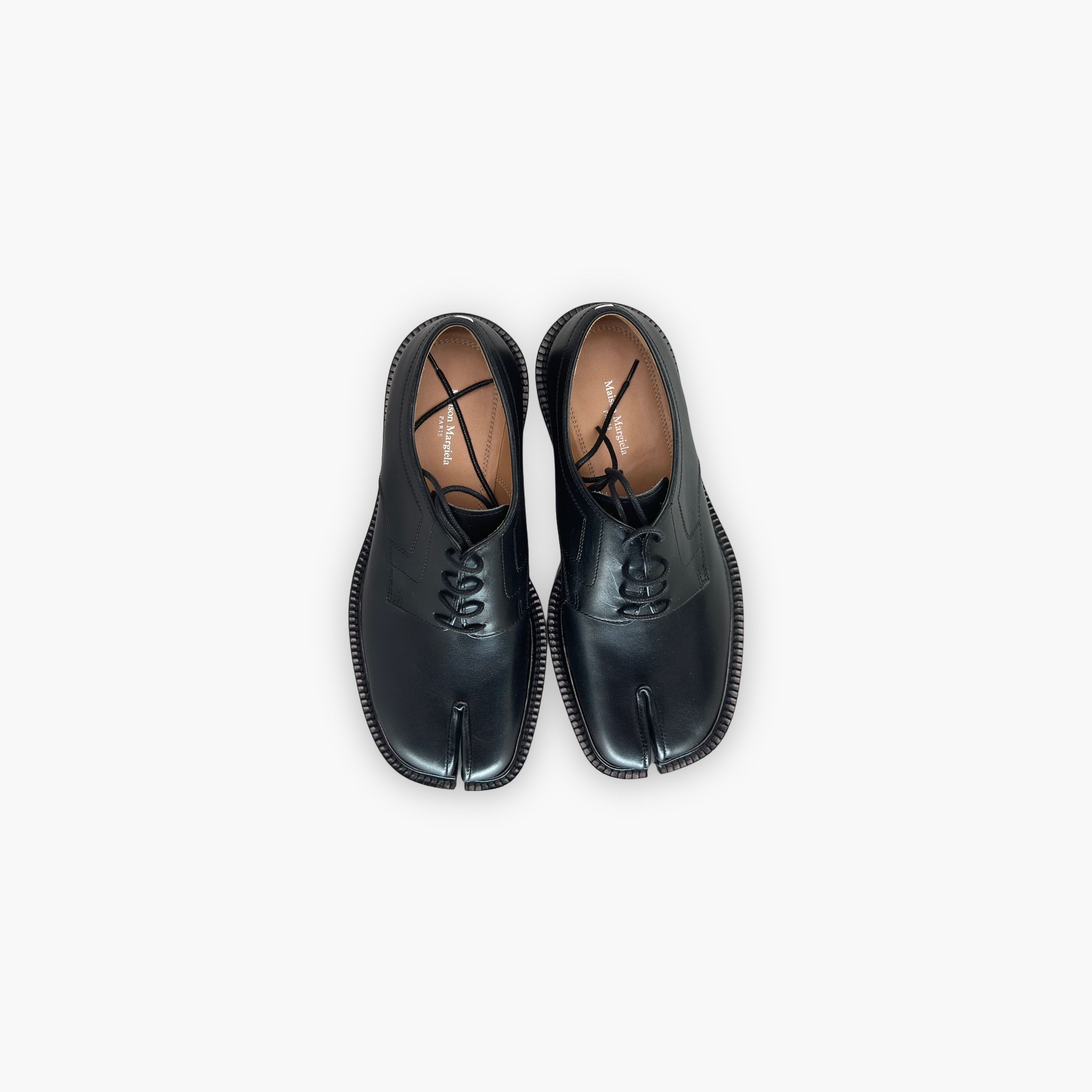 Maison Margiela Maison Margiela Tabi Leather Lace-up Shoes Size 36 Size US 6 / IT 36 - 9 Thumbnail