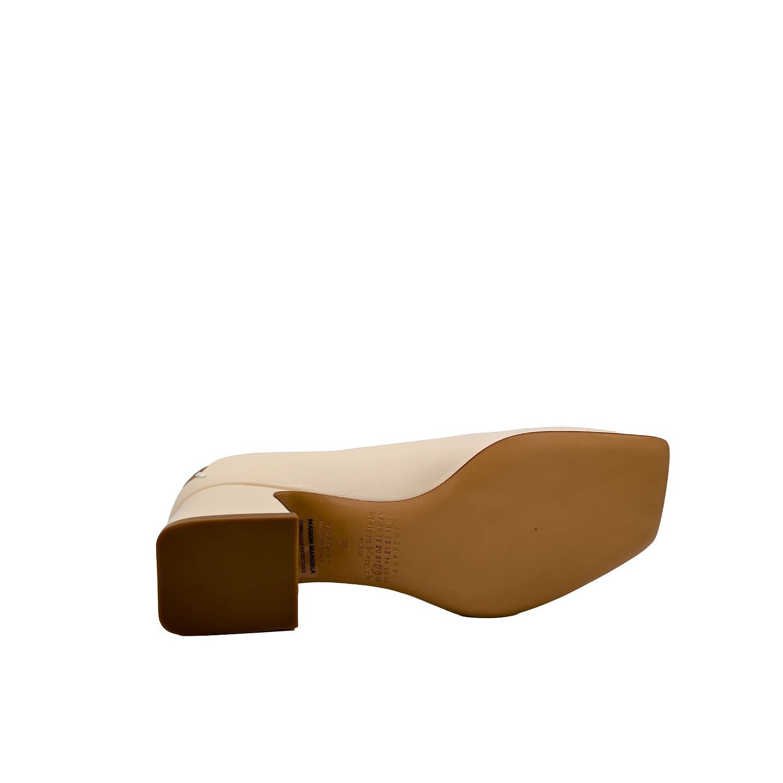 Maison Margiela Maison Margiela Square Toe Block Heels Size 35 Size US 5 / IT 35 - 9 Thumbnail