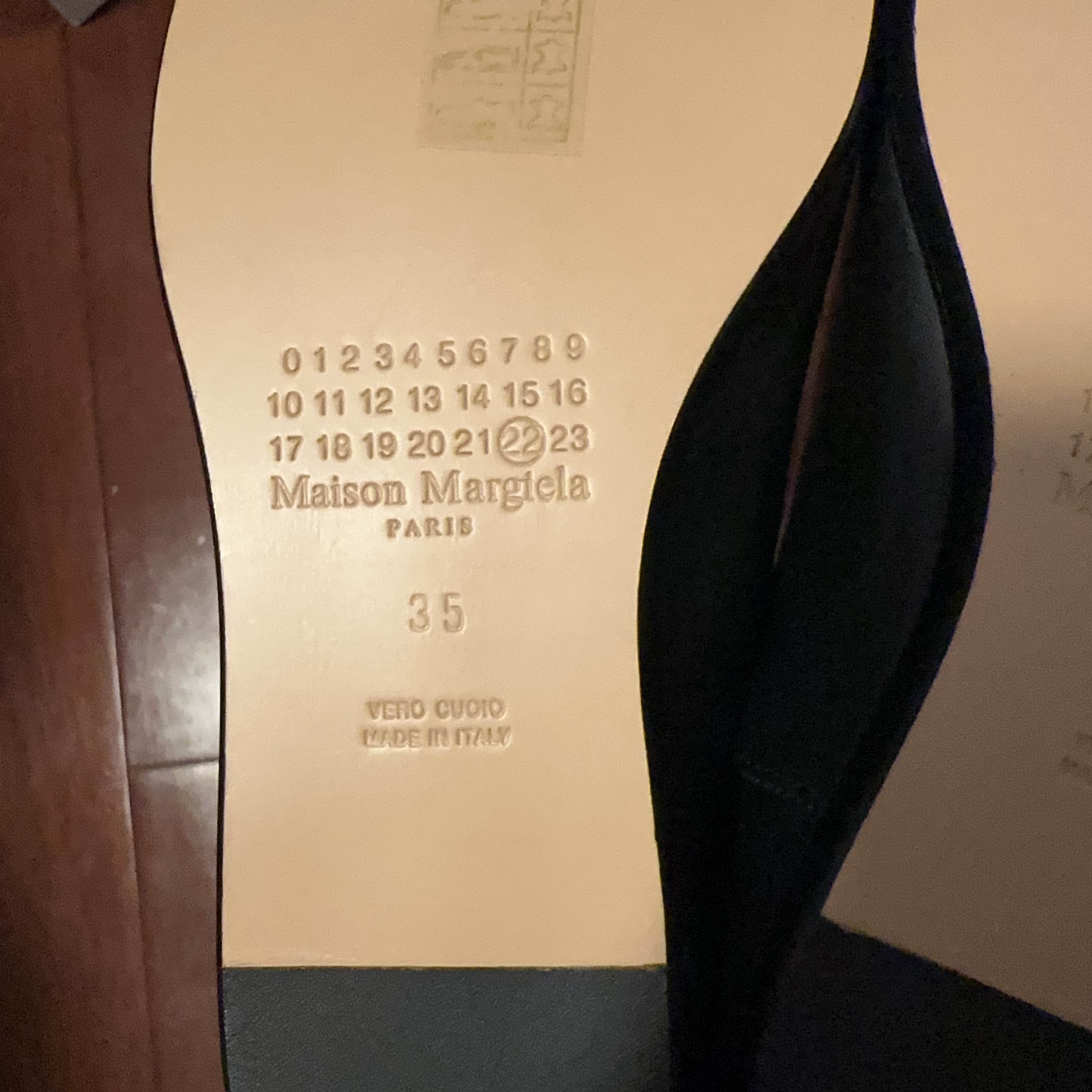 Maison Margiela Maison Margiela Black Tabi Flats Size 35 Size US 5 / IT 35 - 5 Thumbnail