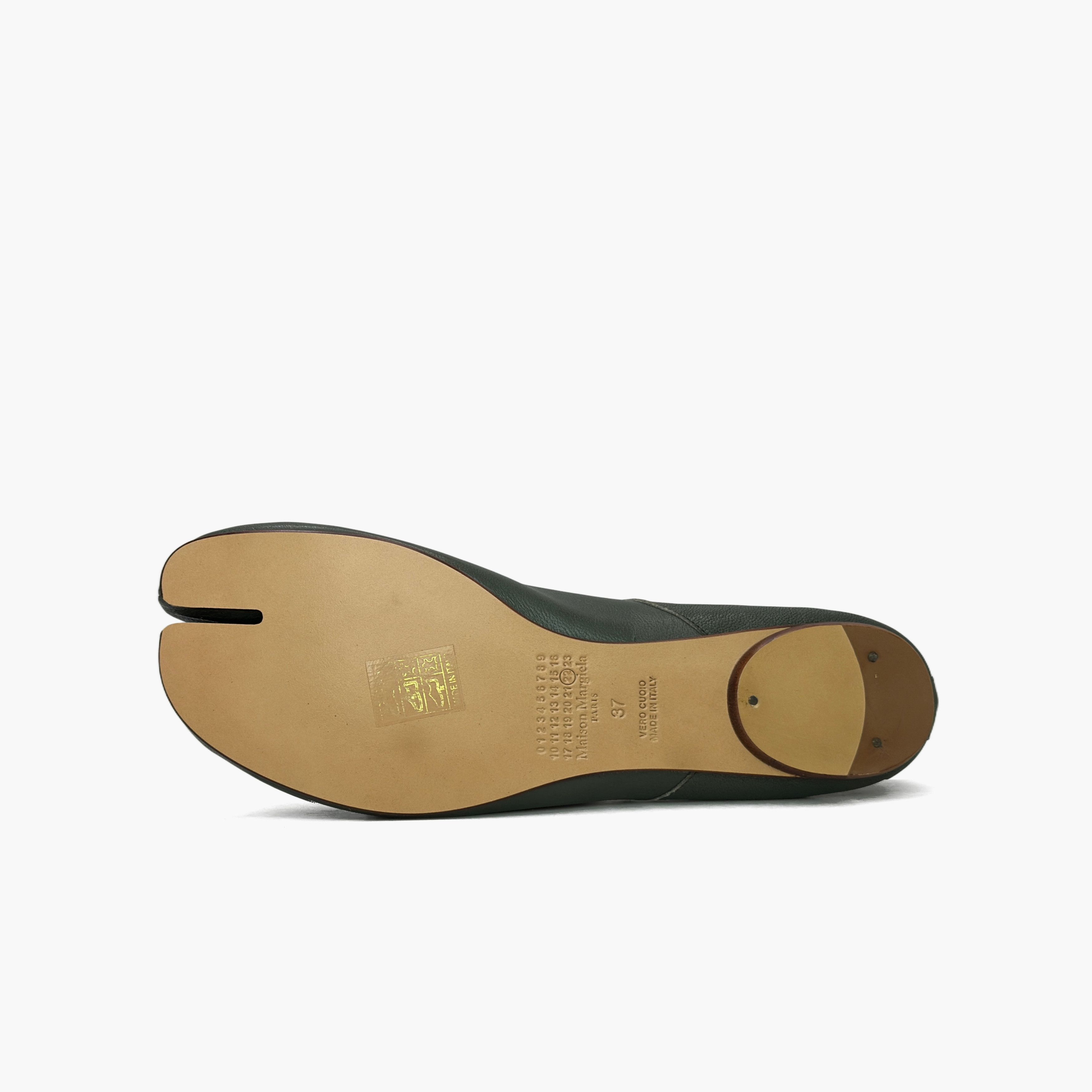 Maison Margiela Maison Margiela Green Tabi Flats Size 37 Size US 7 / IT 37 - 8 Thumbnail