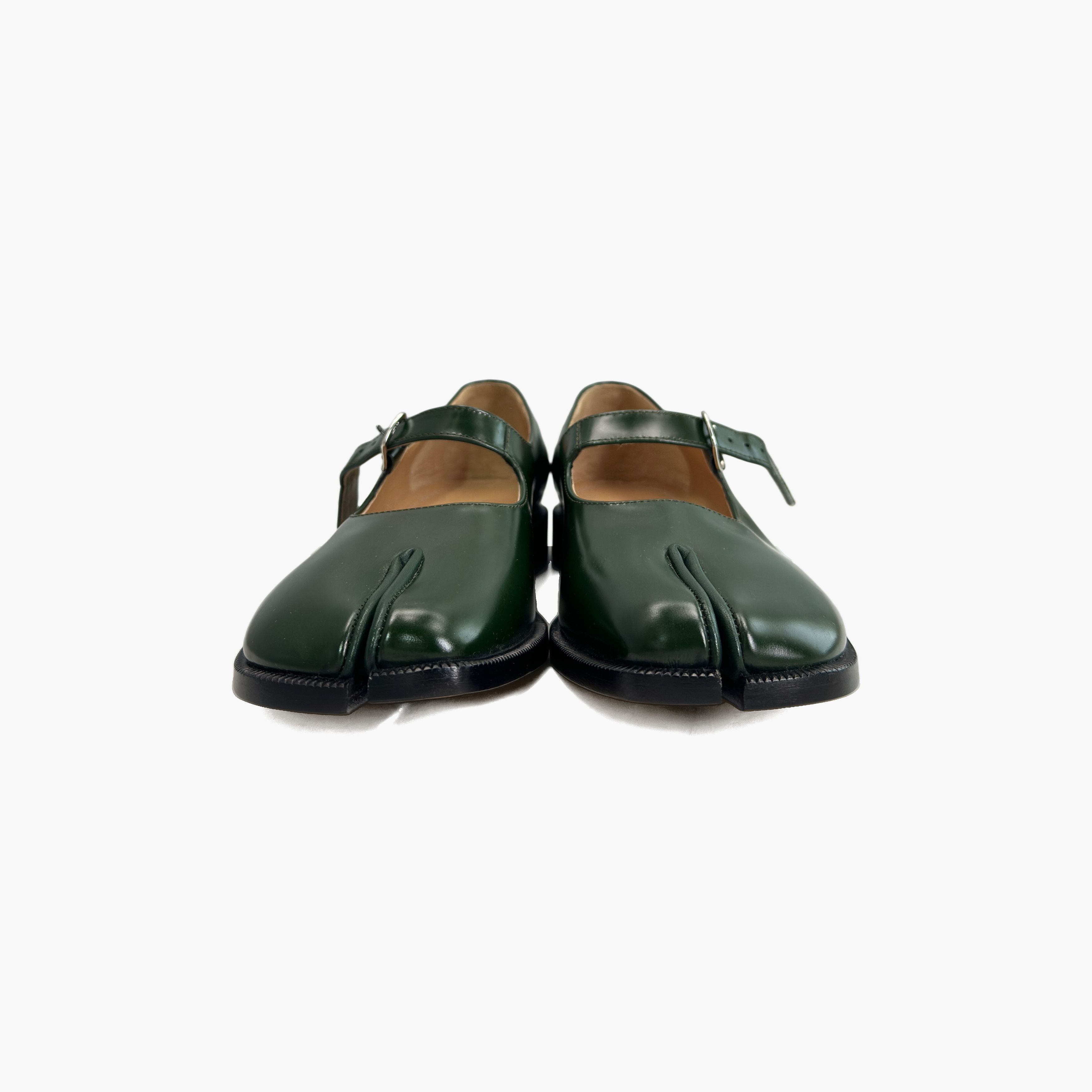 Maison Margiela Maison Margiela Green Tabi Mary Jane Shoes Size 40 Size US 10 / IT 40 - 5 Thumbnail