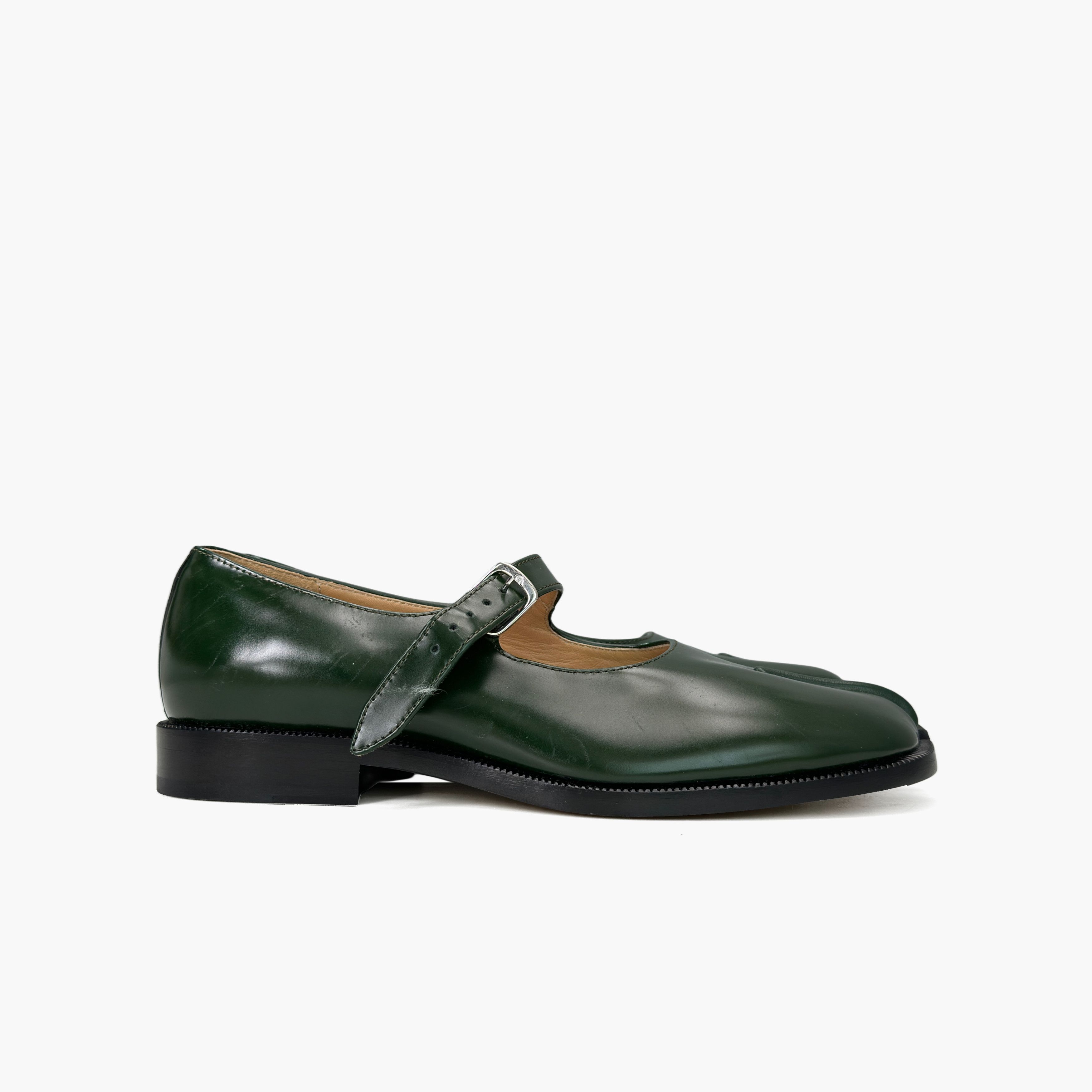 Maison Margiela Maison Margiela Green Tabi Mary Jane Shoes Size 40 Size US 10 / IT 40 - 4 Thumbnail