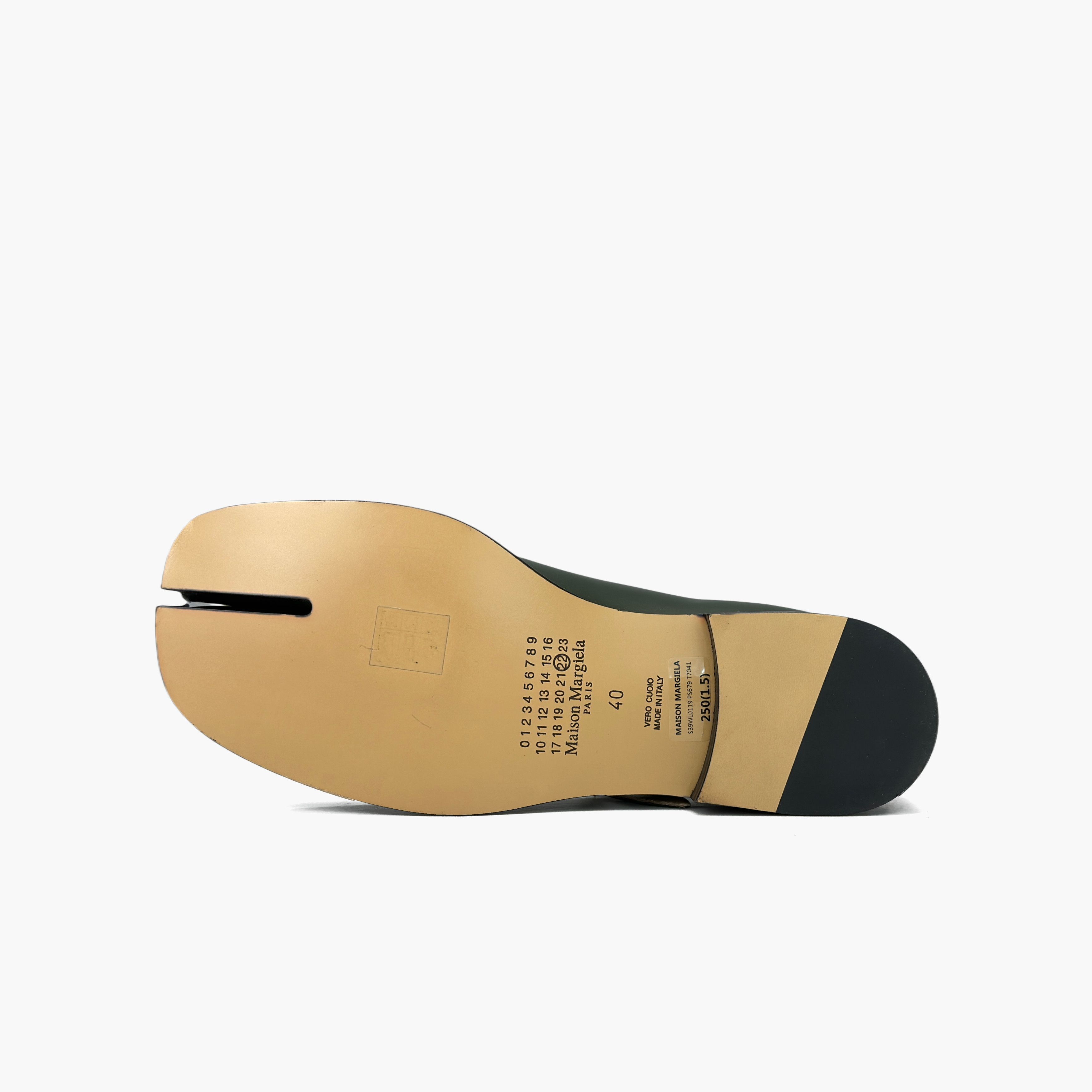 Maison Margiela Maison Margiela Green Tabi Mary Jane Shoes Size 40 Size US 10 / IT 40 - 8 Thumbnail