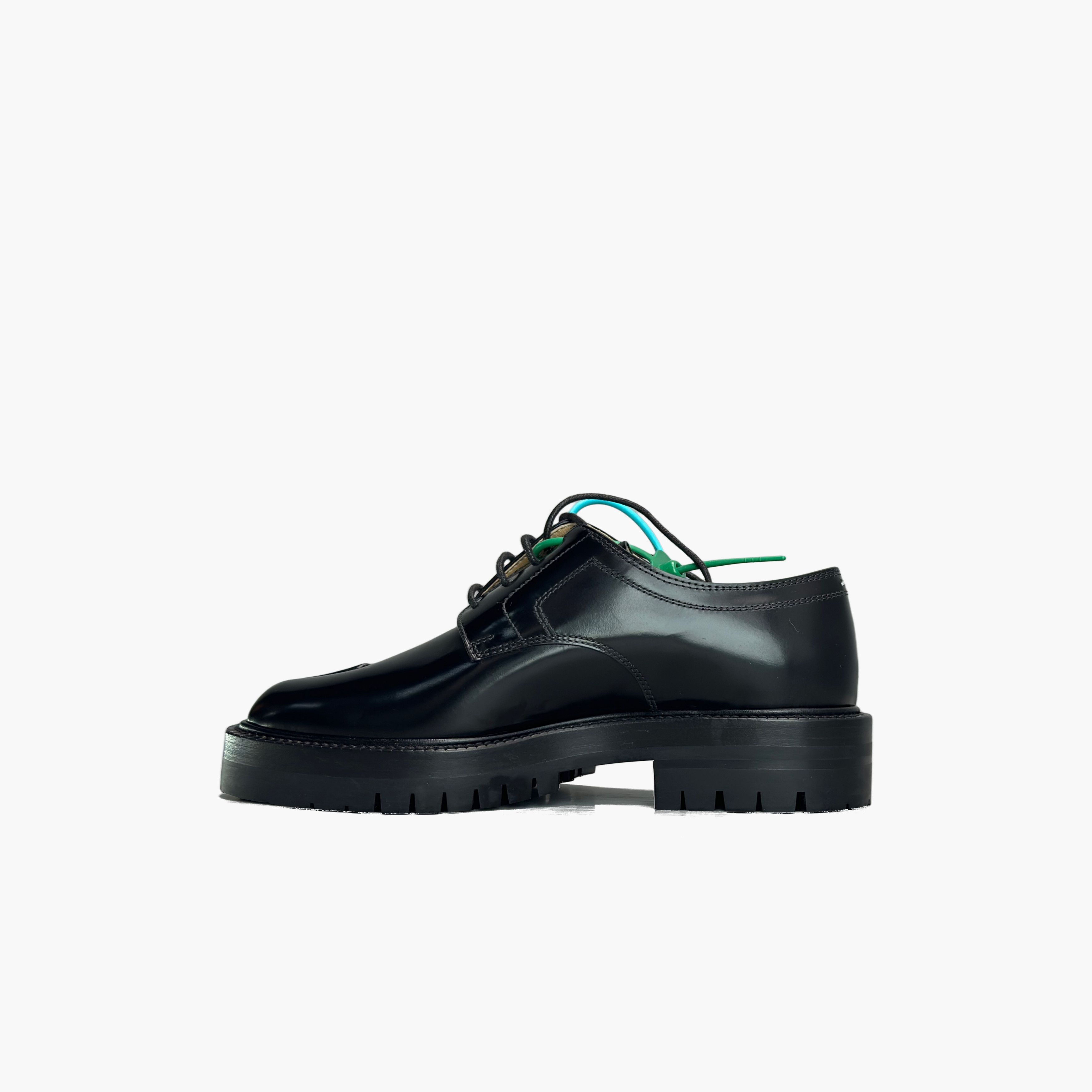 Maison Margiela Maison Margiela Black Tabi Lace-Up Shoes Size 35.5 Size US 5.5 / IT 35.5 - 3 Thumbnail