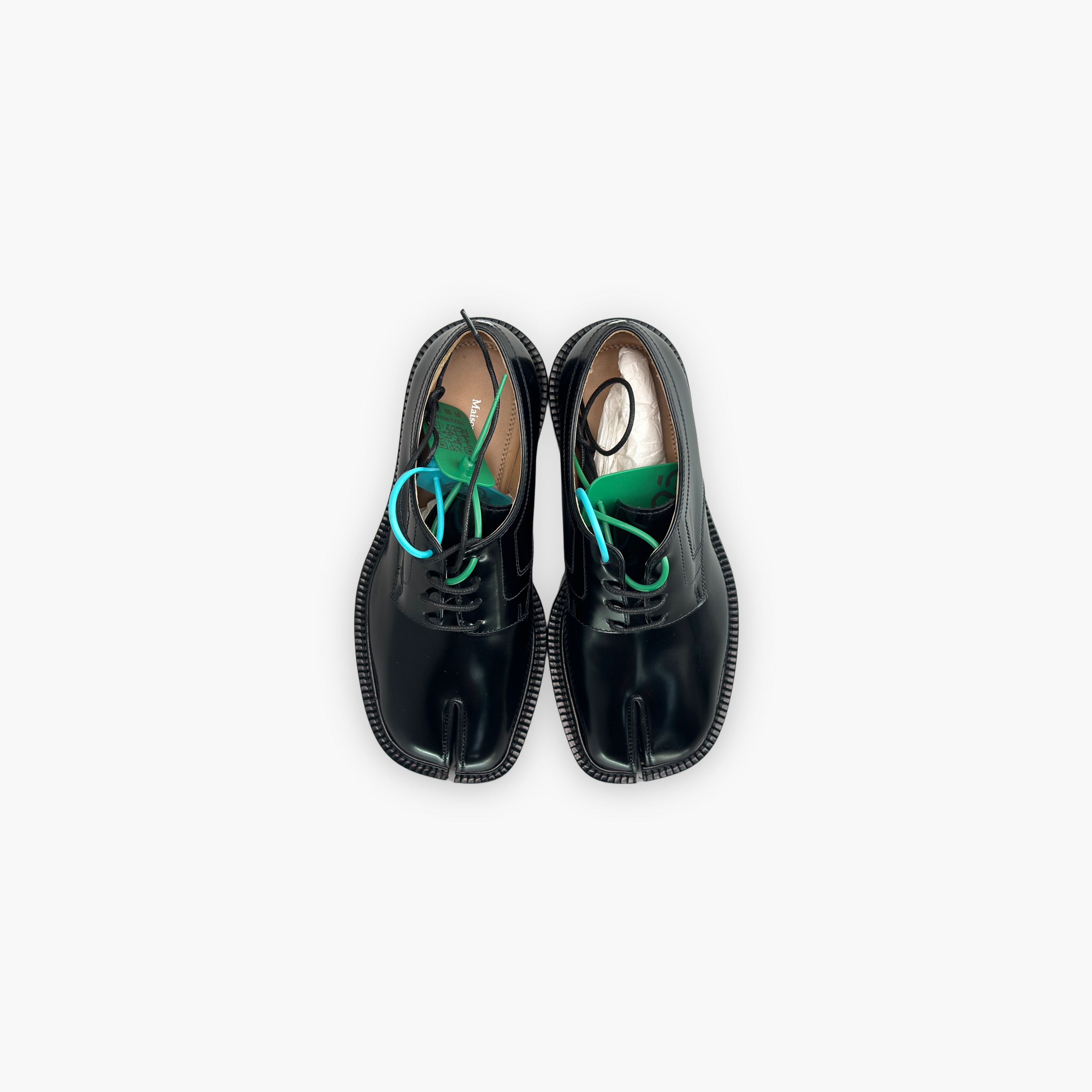 Maison Margiela Maison Margiela Black Tabi Lace-Up Shoes Size 35.5 Size US 5.5 / IT 35.5 - 9 Thumbnail