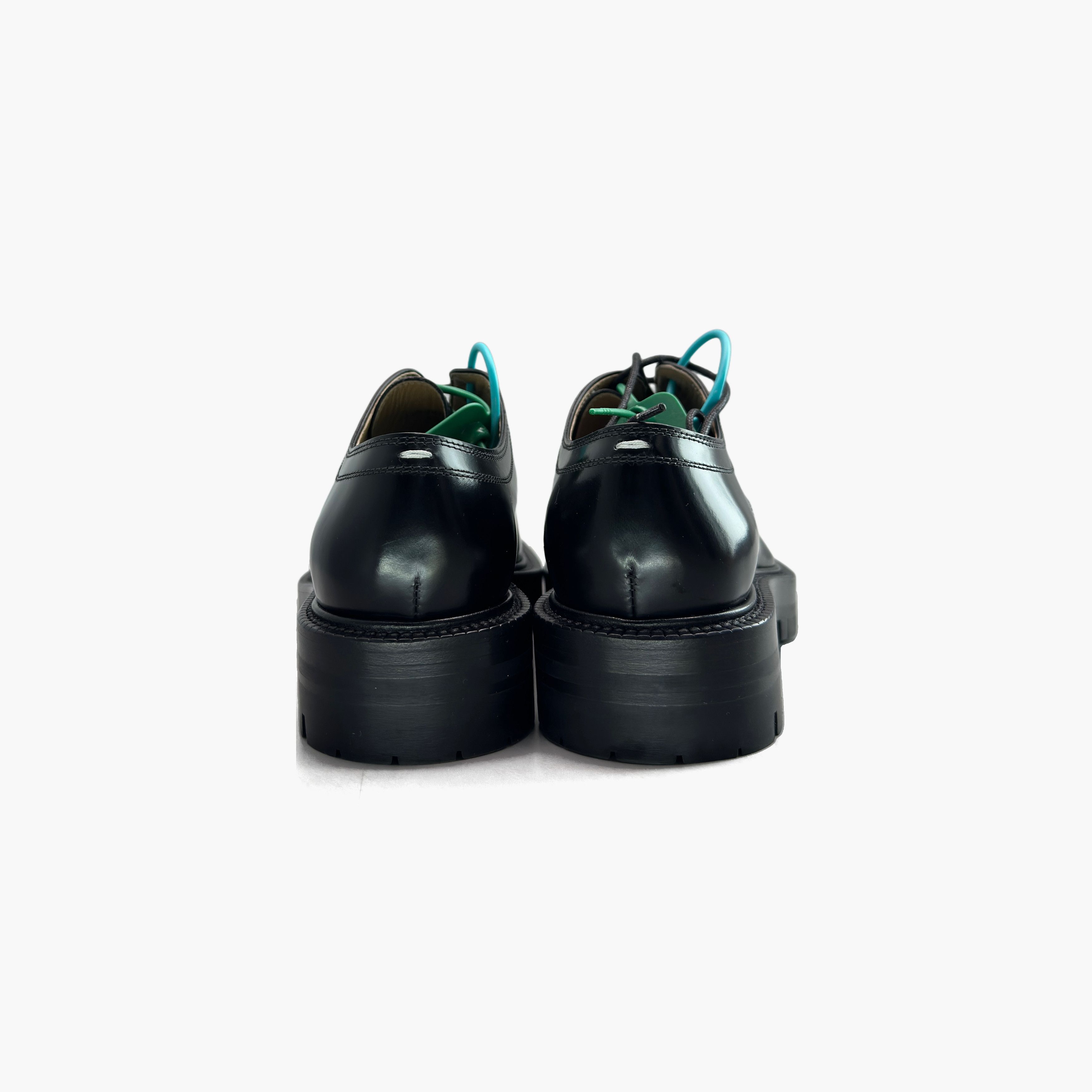 Maison Margiela Maison Margiela Black Tabi Lace-Up Shoes Size 35.5 Size US 5.5 / IT 35.5 - 6 Thumbnail