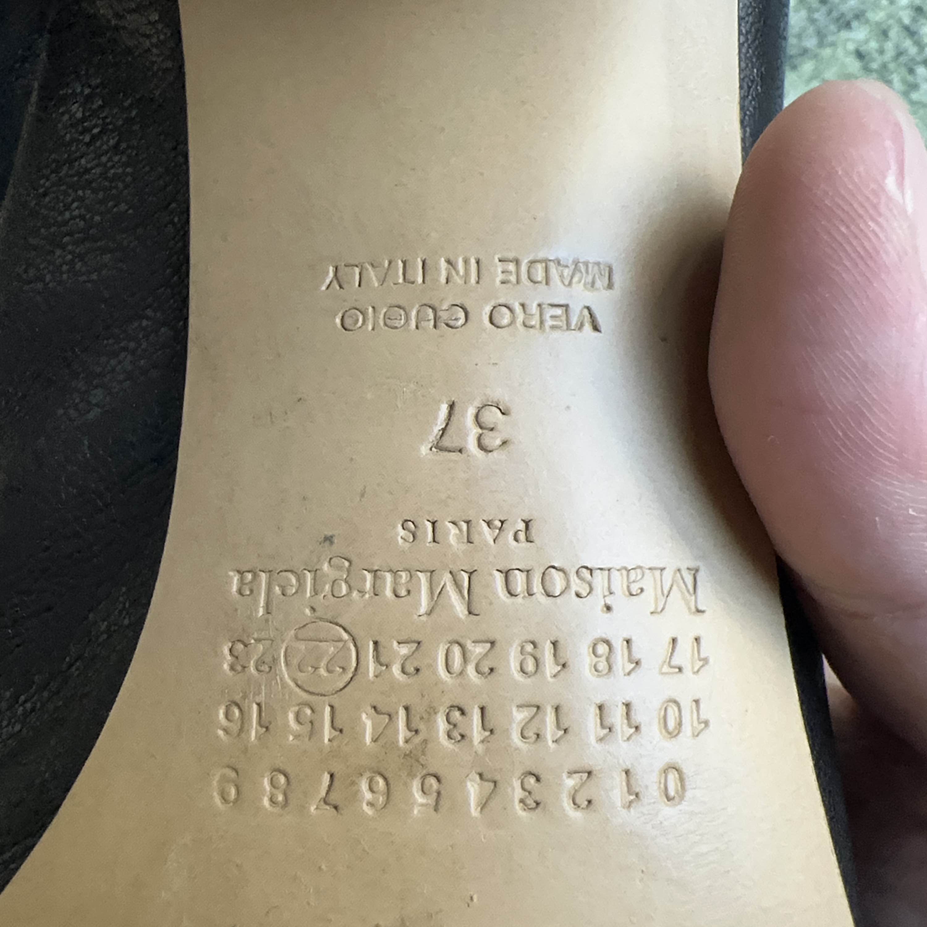 Maison Margiela Maison Margiela Tabi Leather Block Heel Boots Size 37 Size US 7 / IT 37 - 5 Thumbnail