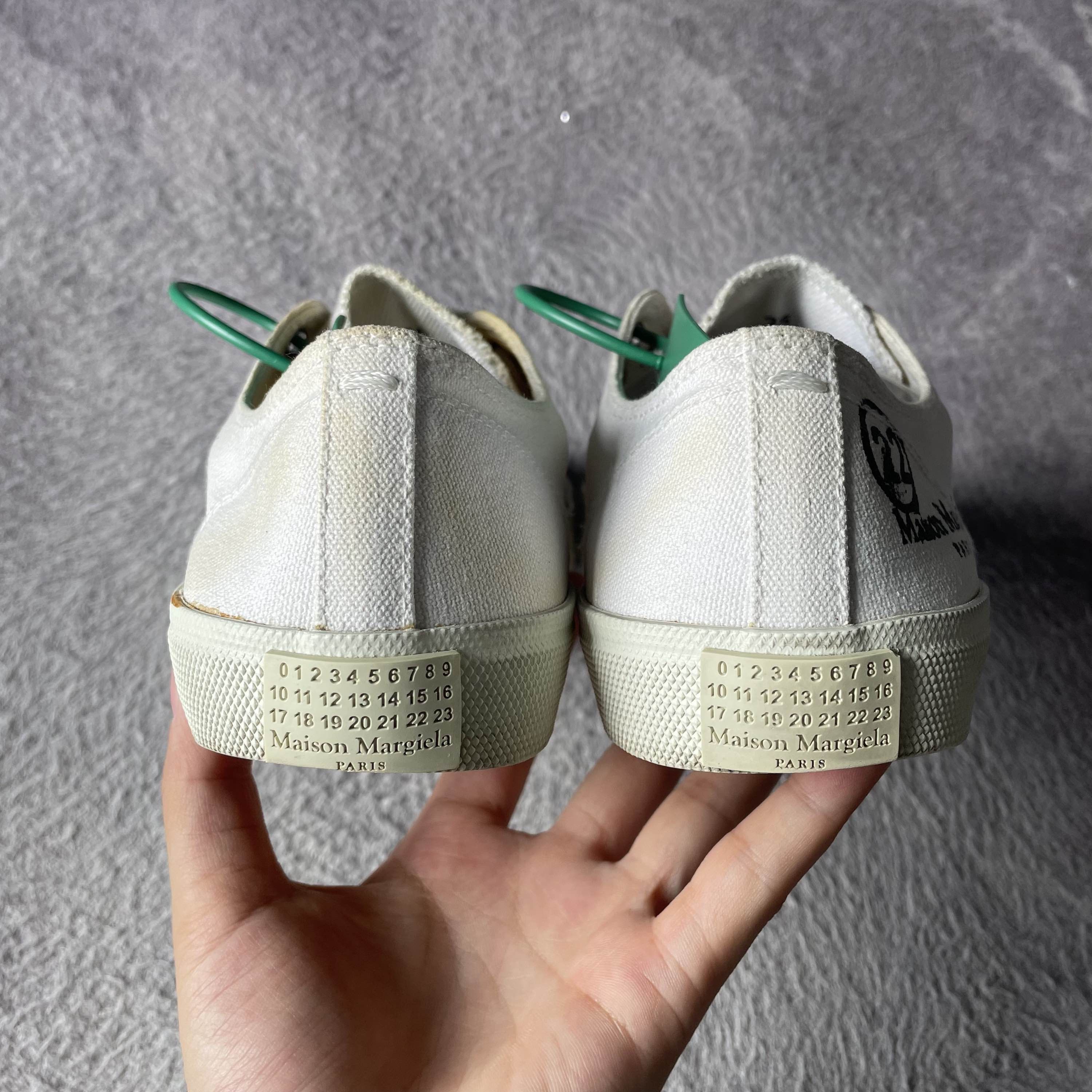 Maison Margiela Maison Margiela Tabi Canvas Low-Top Sneakers Size 35 Size US 5 / IT 35 - 3 Thumbnail