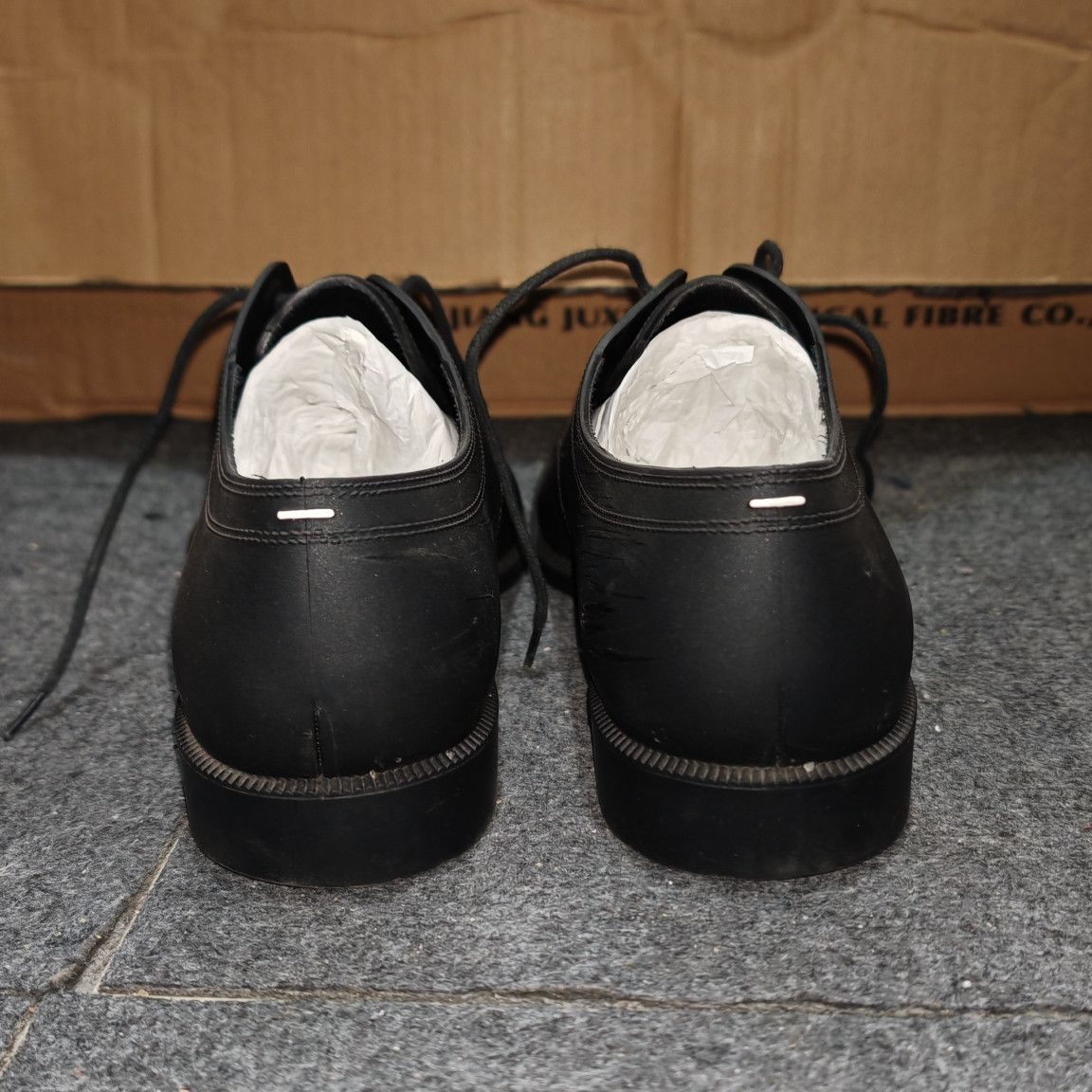 Maison Margiela Maison Margiela Tabi Leather Derby Shoes 40 Size US 10 / IT 40 - 3 Thumbnail
