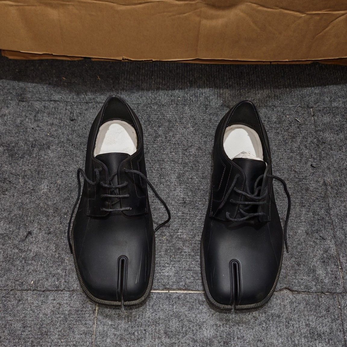 Maison Margiela Maison Margiela Tabi Leather Derby Shoes 40 Size US 10 / IT 40 - 2 Thumbnail