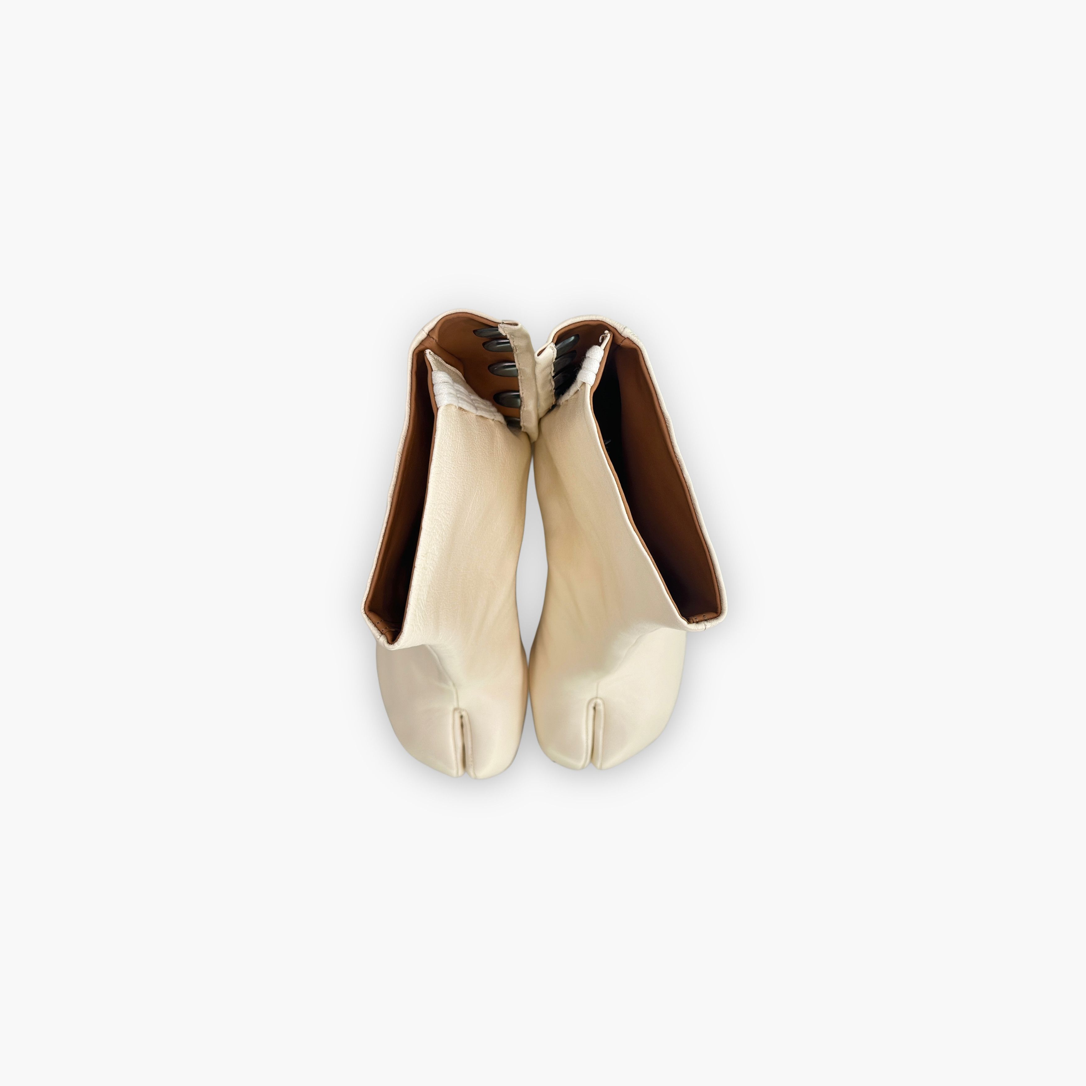 Maison Margiela Maison Margiela Tabi Leather Block Heel Boots Size 37 Size US 7 / IT 37 - 9 Thumbnail