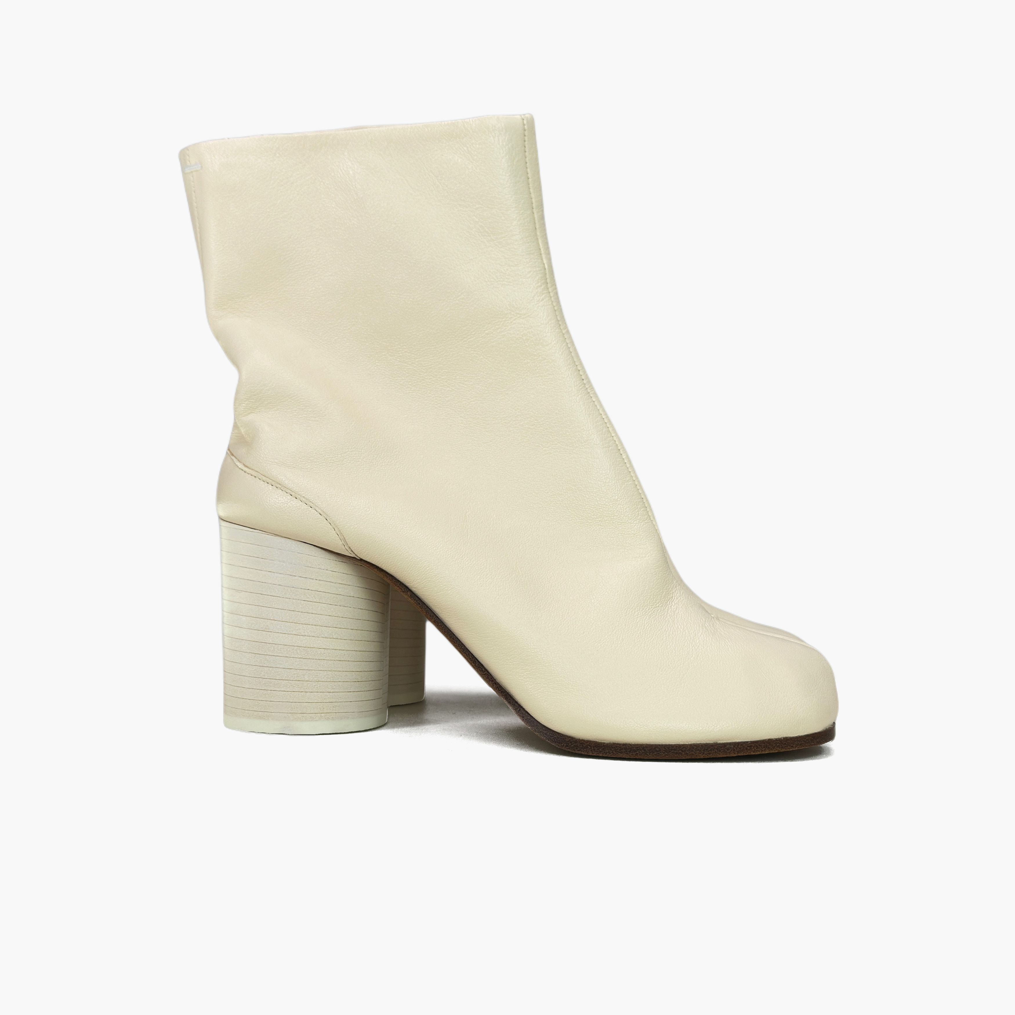 Maison Margiela Maison Margiela Tabi Leather Block Heel Boots Size 37 Size US 7 / IT 37 - 4 Thumbnail