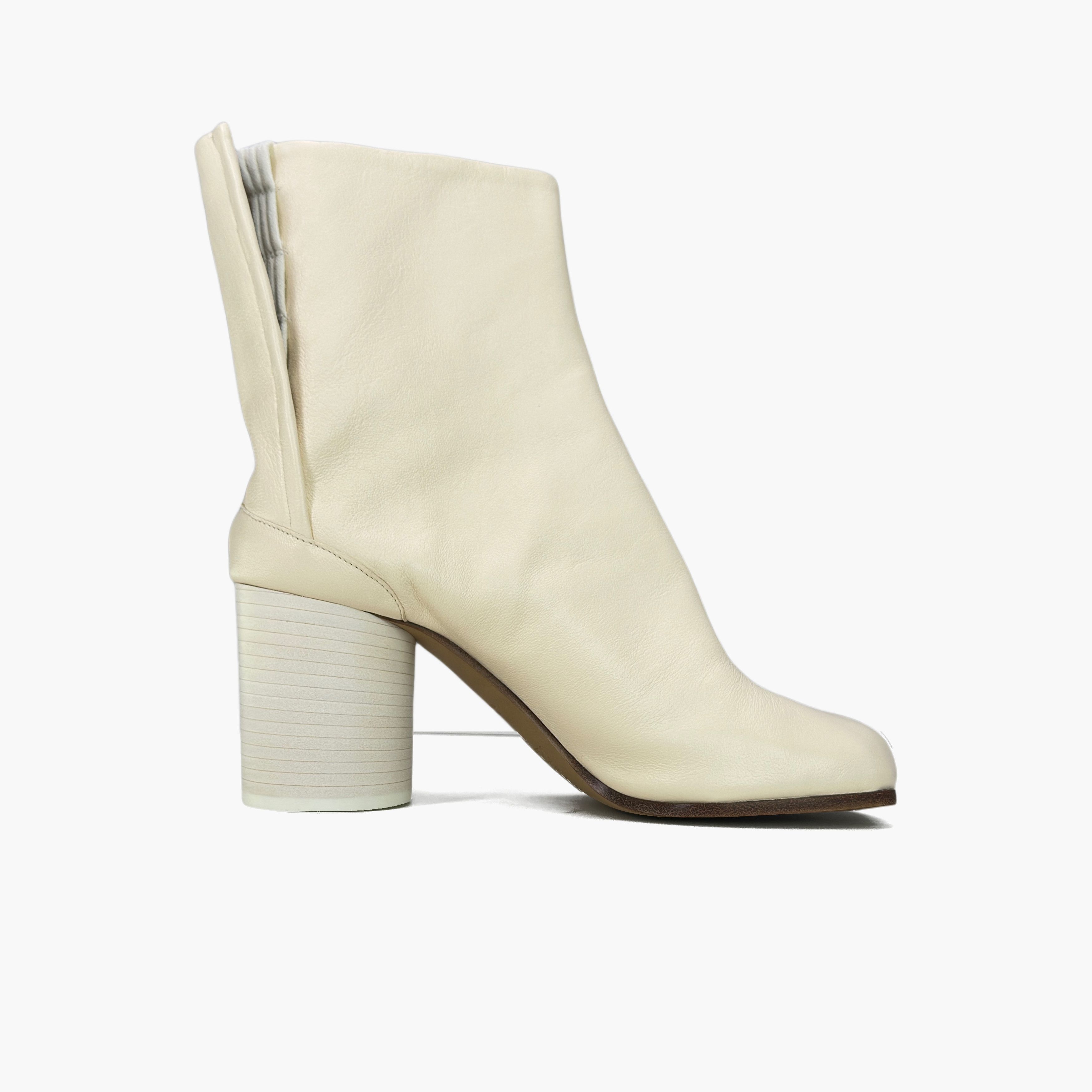 Maison Margiela Maison Margiela Tabi Leather Block Heel Boots Size 37 Size US 7 / IT 37 - 2 Thumbnail