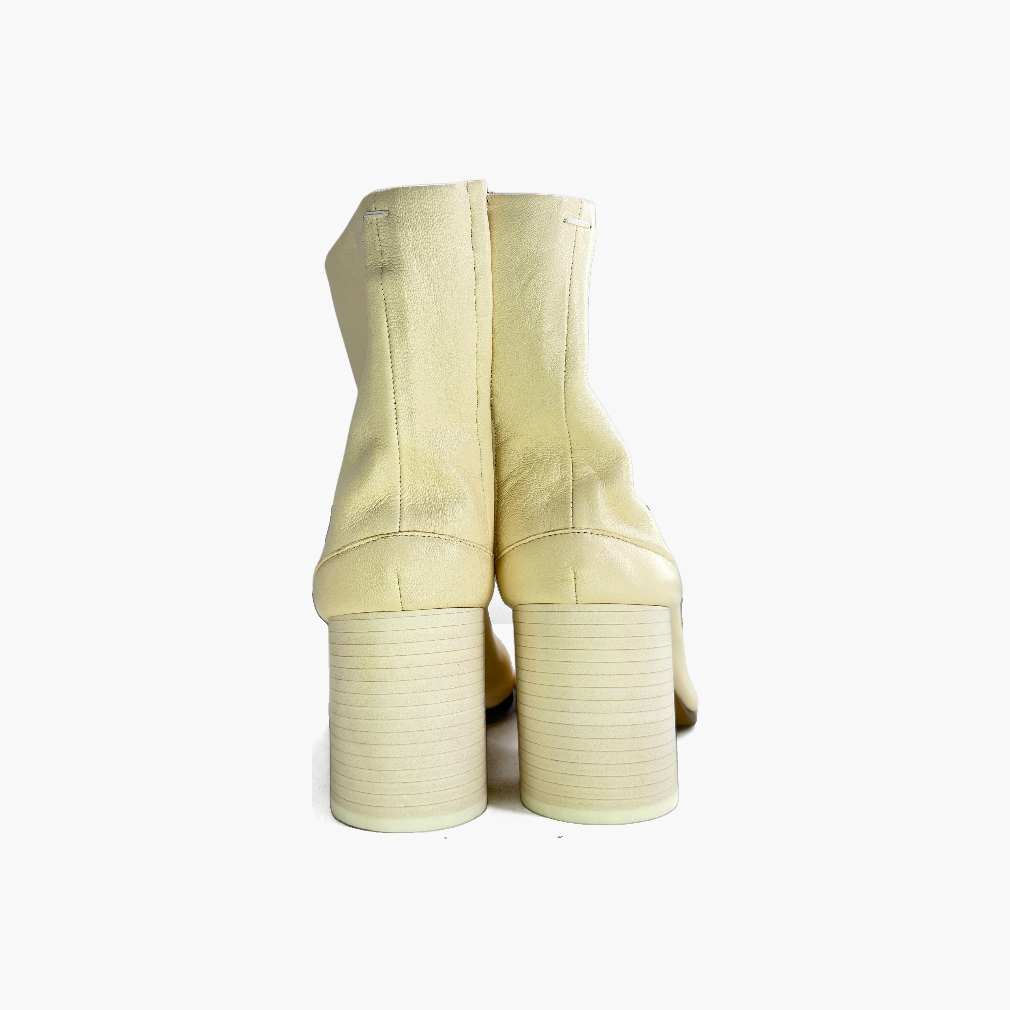Maison Margiela Maison Margiela Tabi Leather Block Heel Boots Size 37 Size US 7 / IT 37 - 6 Thumbnail
