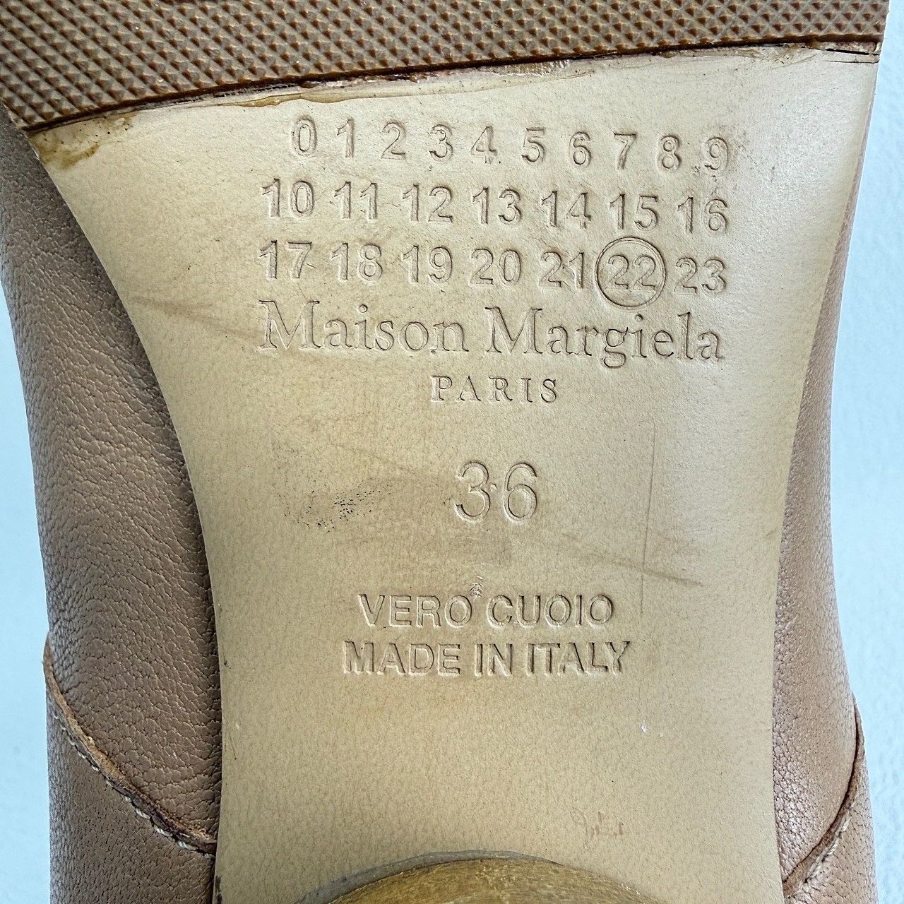 Maison Margiela Maison Margiela Brown Tabi Ballet Pumps Size 36 Size US 6 / IT 36 - 5 Thumbnail