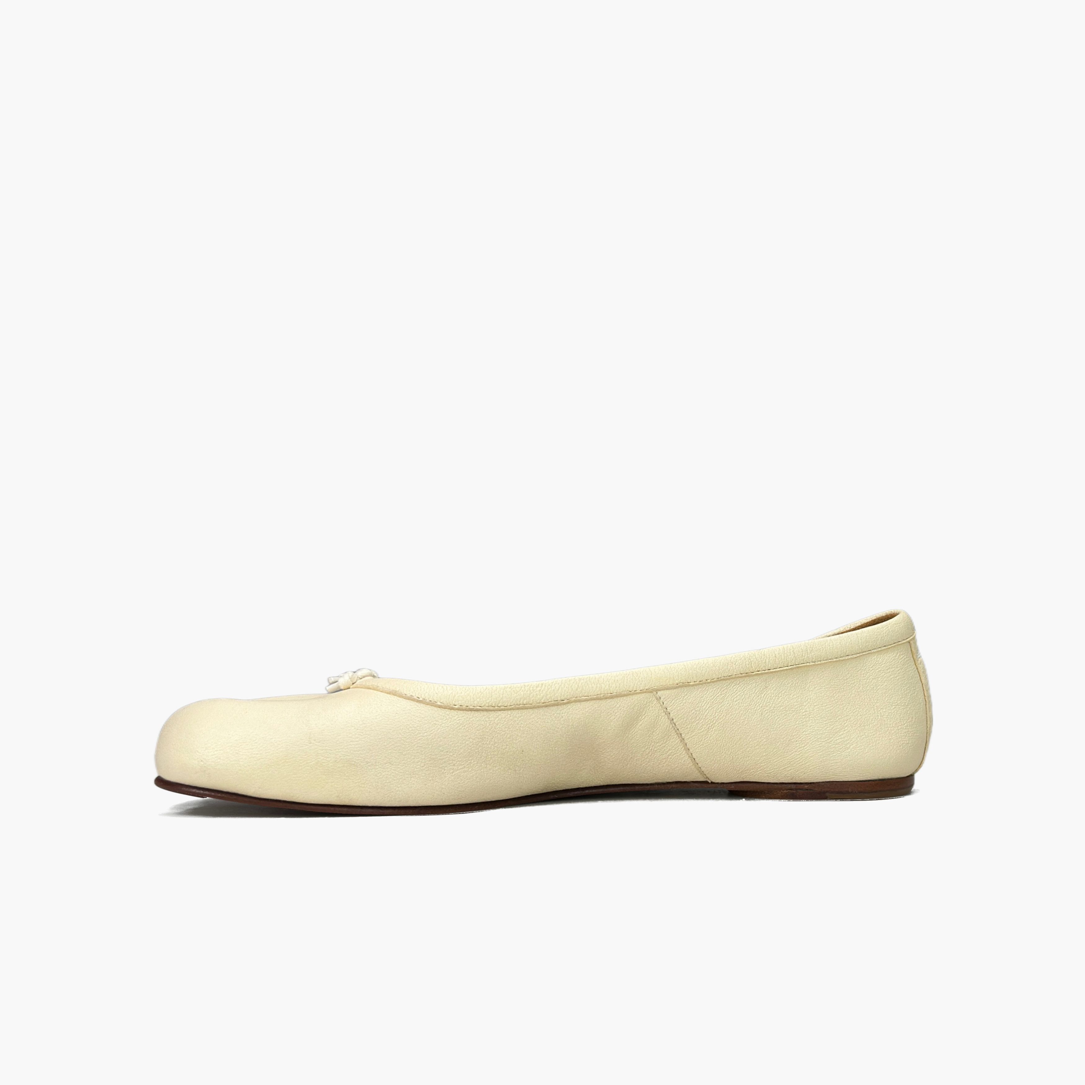 Maison Margiela Maison Margiela Tabi Leather Ballet Flats Size 36.5 Size US 6.5 / IT 36.5 - 3 Thumbnail