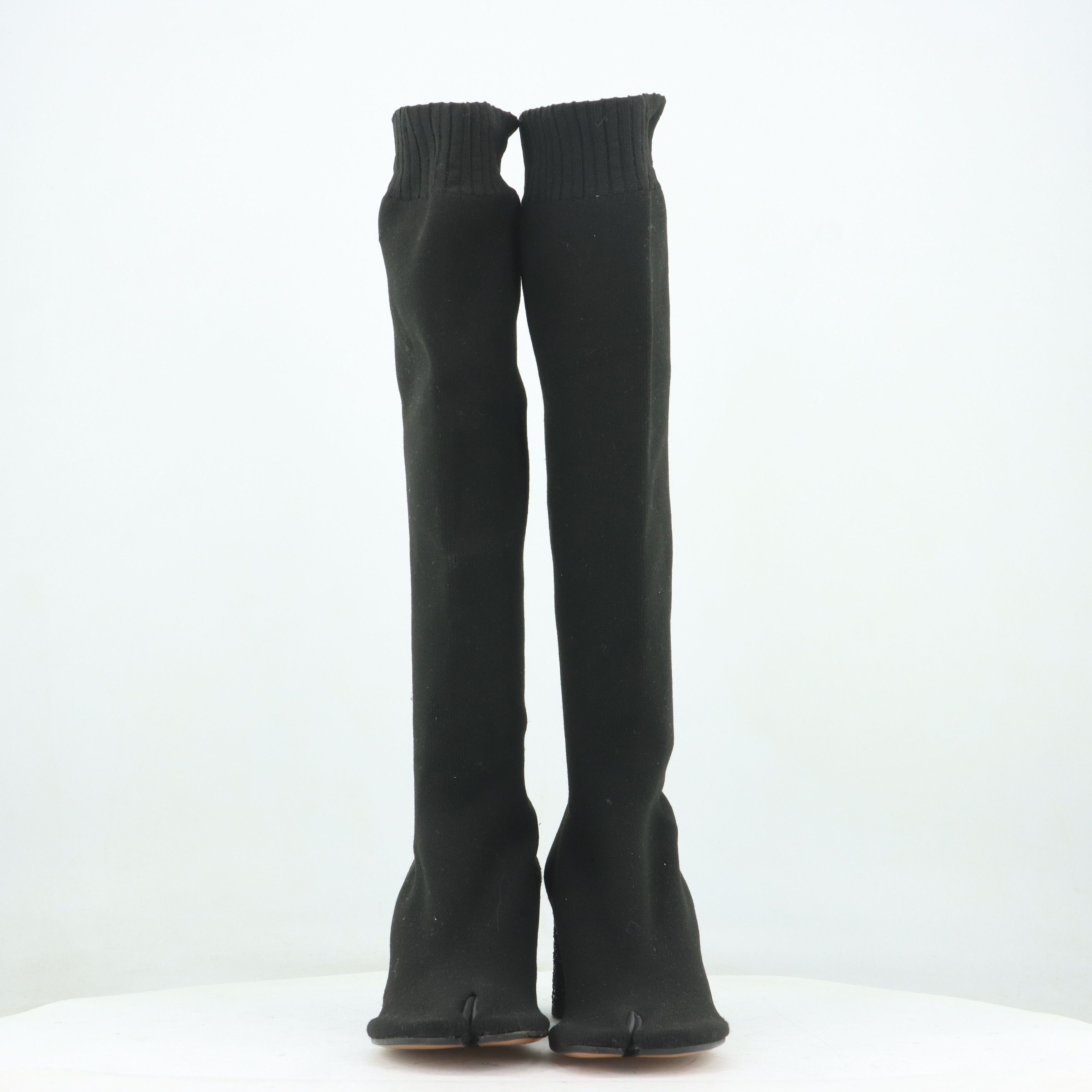 Maison Margiela Maison Margiela Tabi Glitter Heel Sock Boots Size 38 Size US 8 / IT 38 - 4 Thumbnail