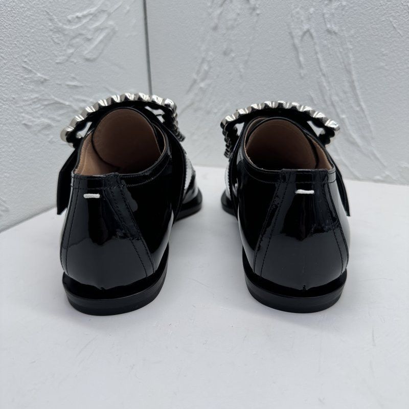 Maison Margiela Maison Margiela Crystal Buckle Patent Flats 36 Size US 6 / IT 36 - 3 Thumbnail