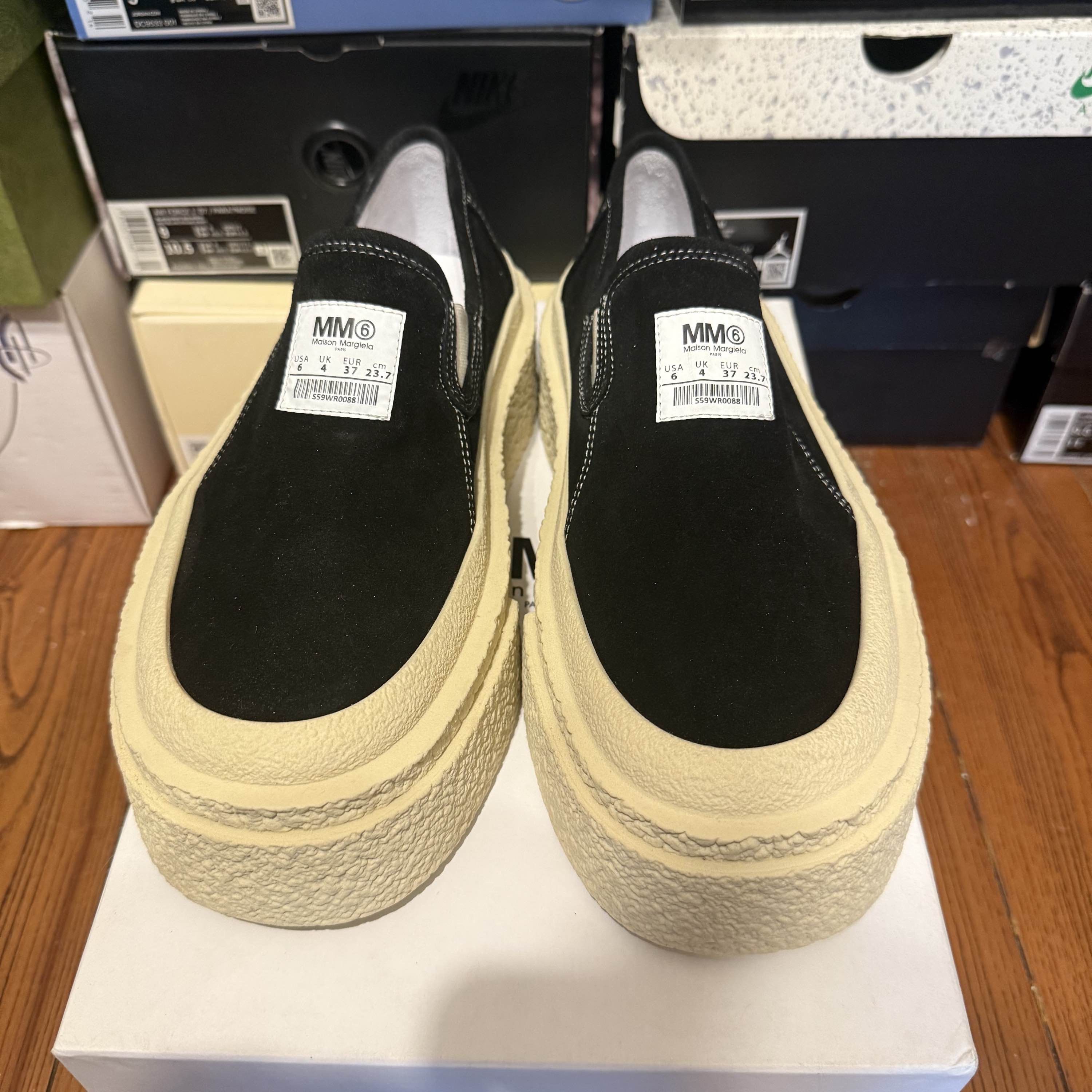 MM6 MM6 Maison Margiela Platform Slip-On Sneakers Size 37 Size US 7 / IT 37 - 2 Thumbnail