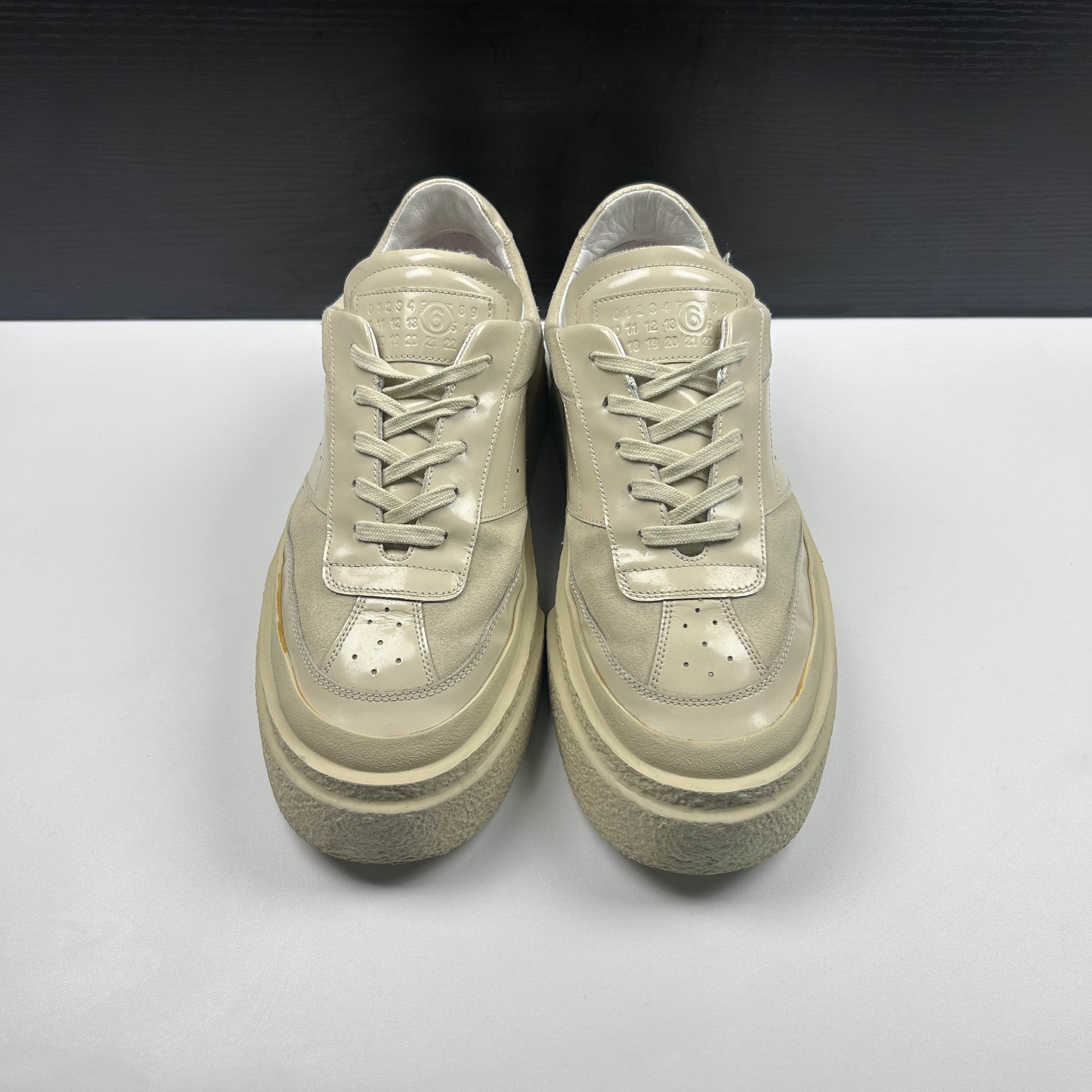 MM6 MM6 Maison Margiela Leather Platform Sneakers Size 41 Size US 11 / IT 41 - 8 Thumbnail