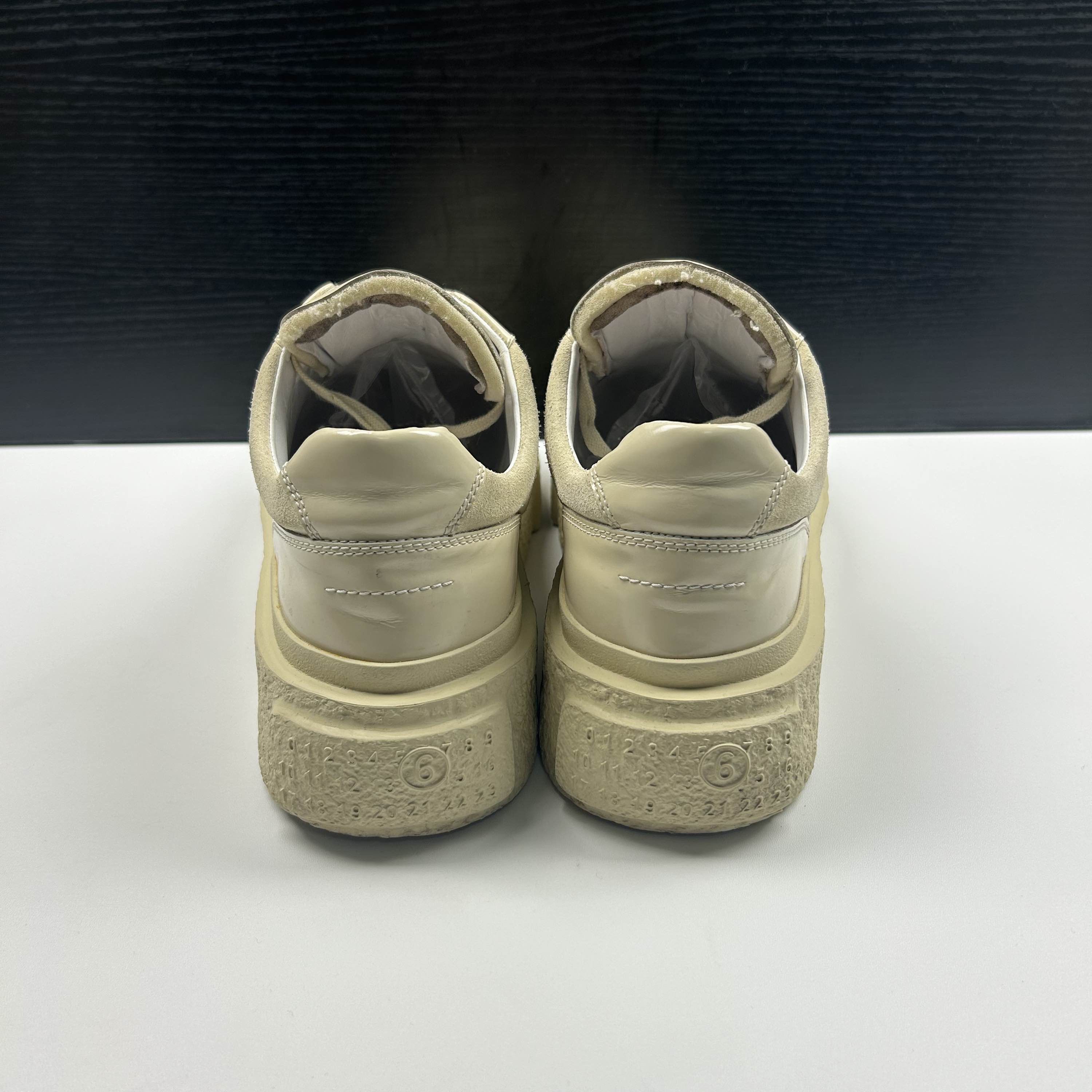MM6 MM6 Maison Margiela Leather Platform Sneakers Size 41 Size US 11 / IT 41 - 3 Thumbnail