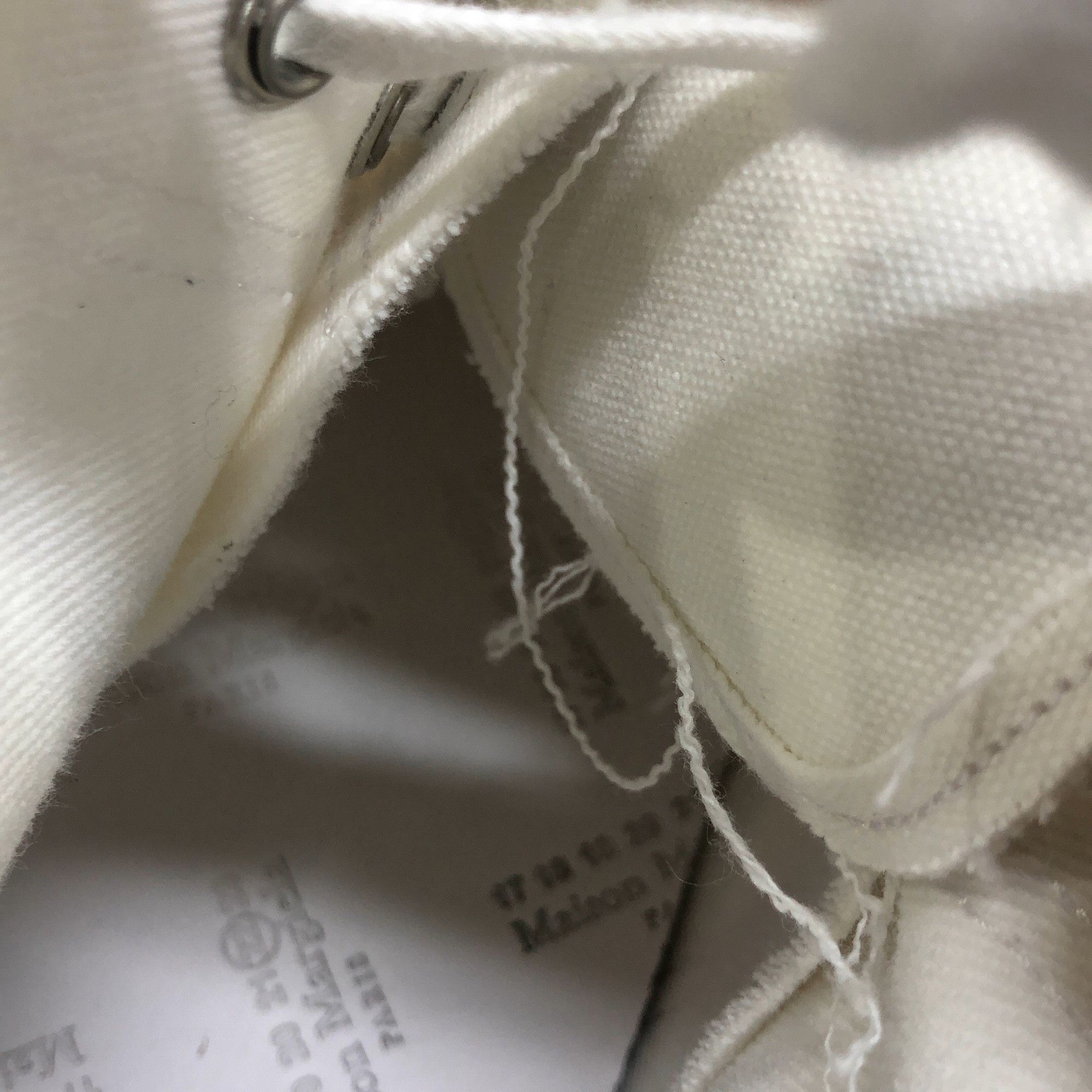 Maison Margiela Maison Margiela Graffiti Canvas High-Top Sneakers Size 38 Size US 8 / IT 38 - 12 Thumbnail