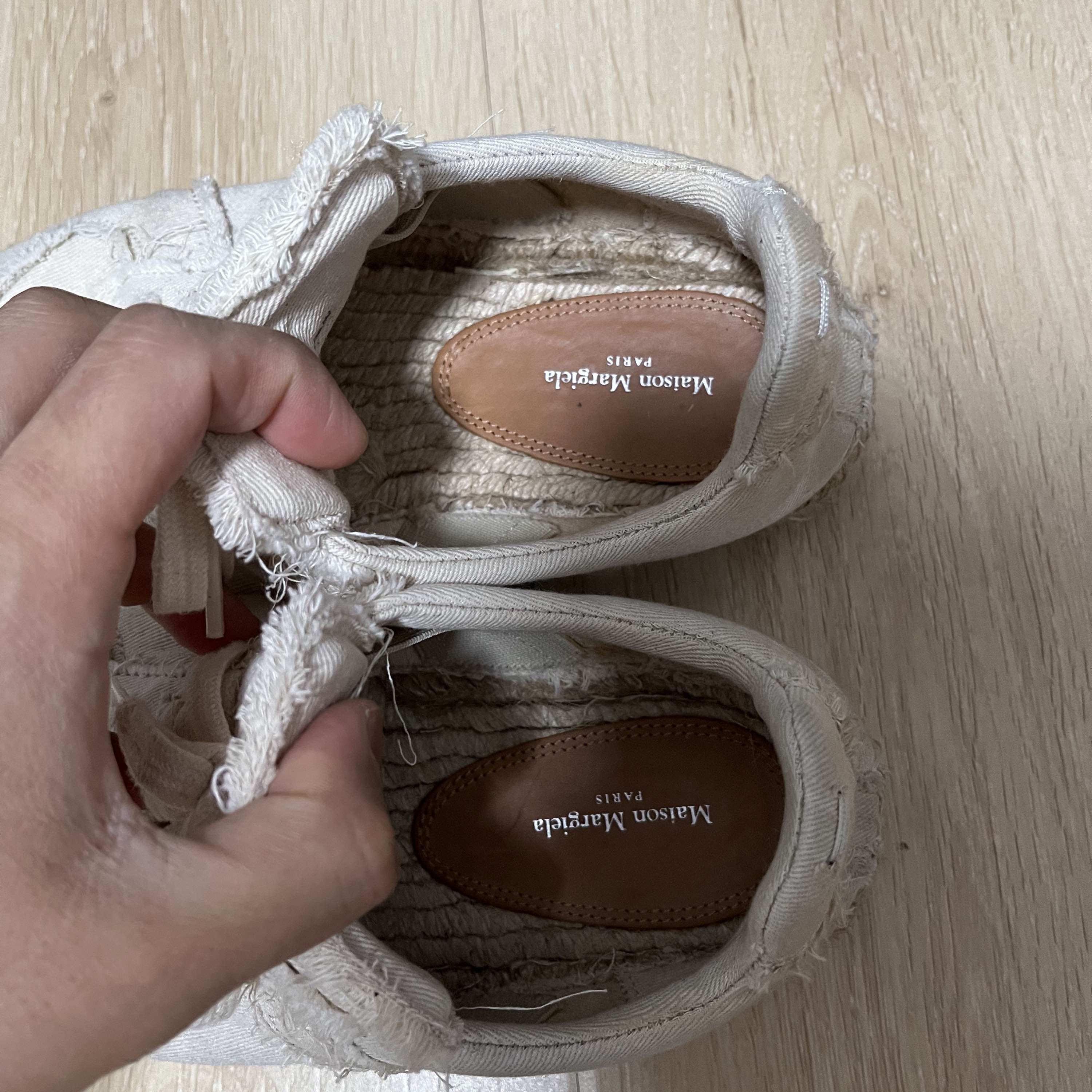 Maison Margiela Maison Margiela Replica Fringed Espadrille Sneakers Size 37 Size US 7 / IT 37 - 8 Thumbnail