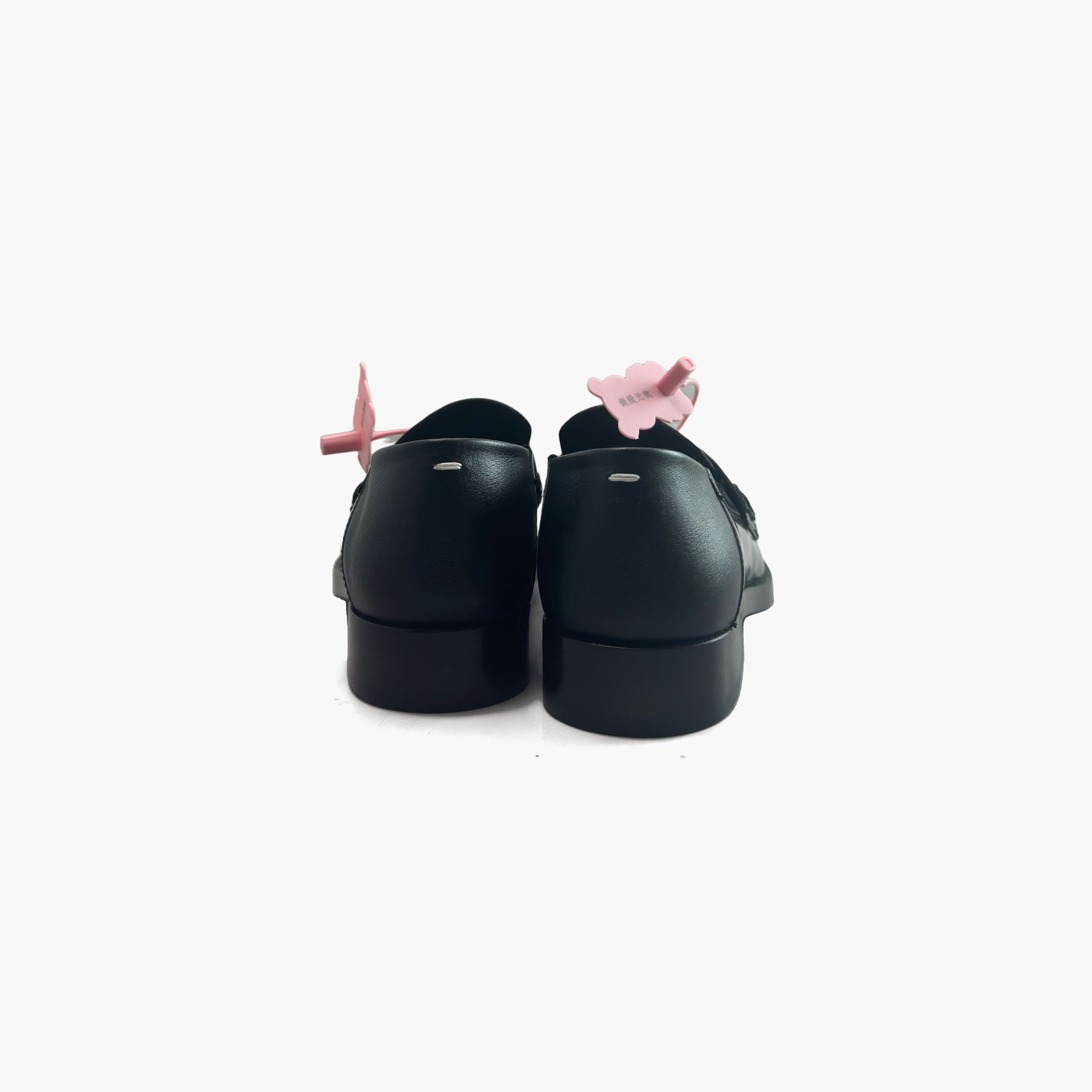 Maison Margiela Maison Margiela Black Leather Loafers Size 36.5 Size US 6.5 / IT 36.5 - 6 Thumbnail