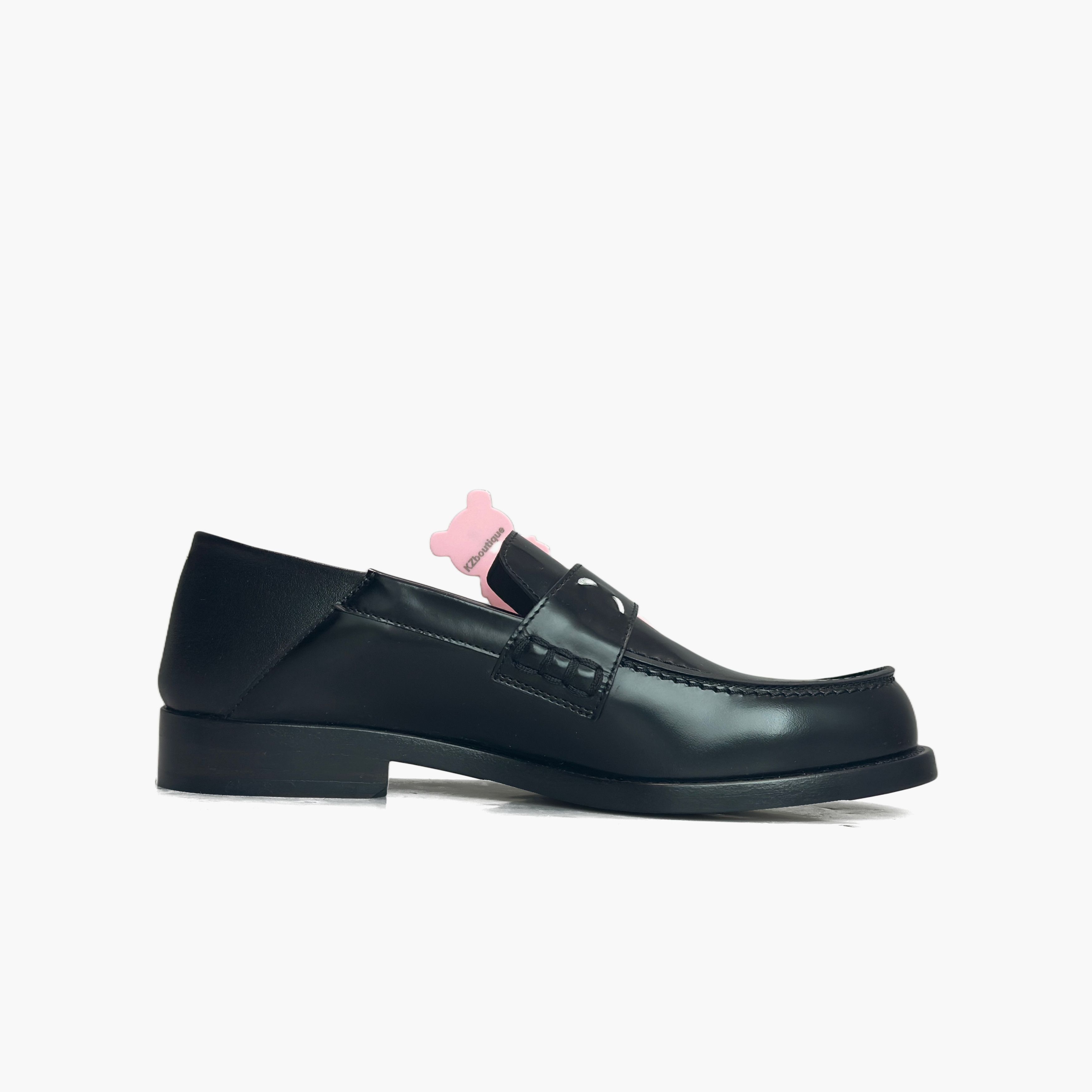 Maison Margiela Maison Margiela Black Leather Loafers Size 36.5 Size US 6.5 / IT 36.5 - 2 Thumbnail