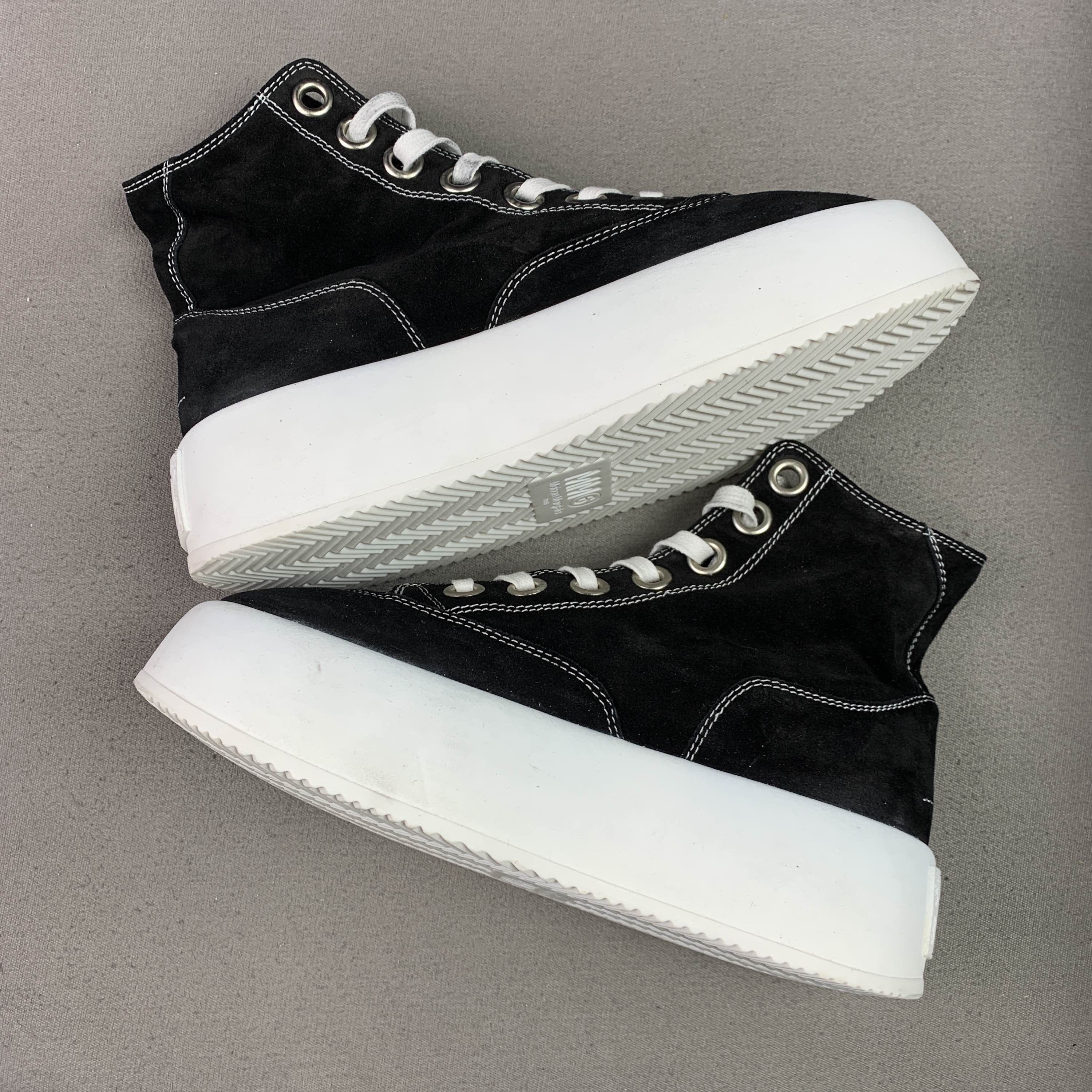 MM6 MM6 Maison Margiela Suede Platform Hi-Top Sneakers Size 37 Size US 7 / IT 37 - 6 Thumbnail