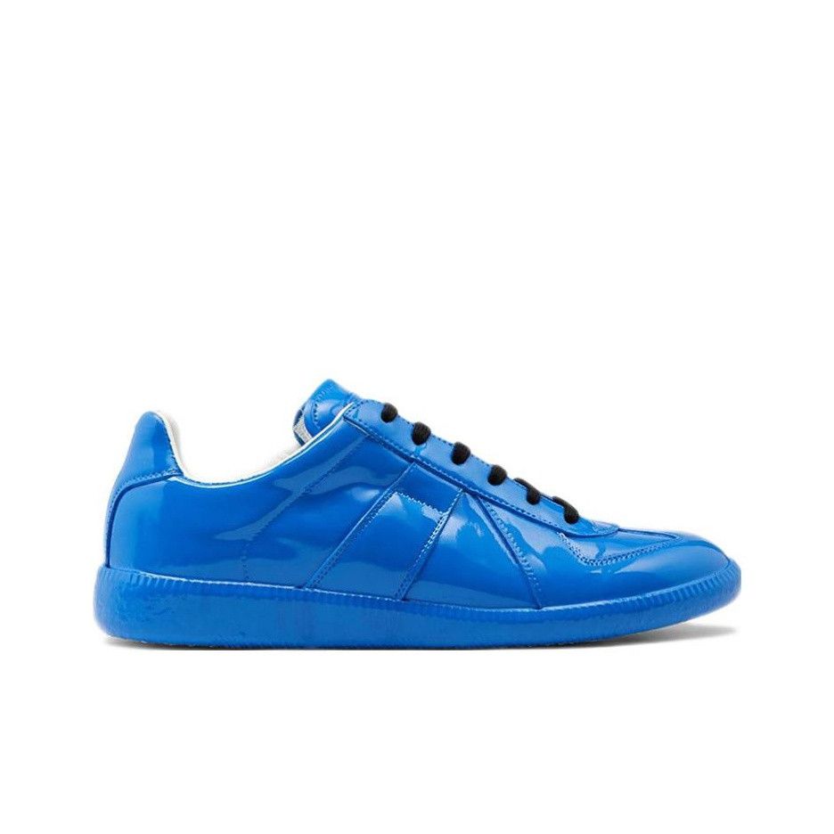 Maison Margiela Maison Margiela Replica Patent Leather Sneakers Size 38 Size US 8 / IT 38 - 2 Thumbnail