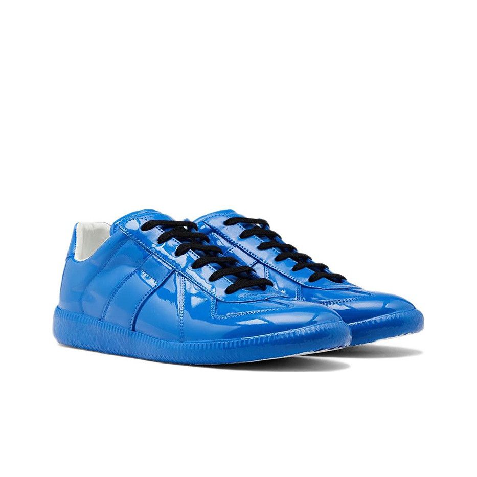 Maison Margiela Maison Margiela Replica Patent Leather Sneakers Size 38 Size US 8 / IT 38 - 3 Thumbnail