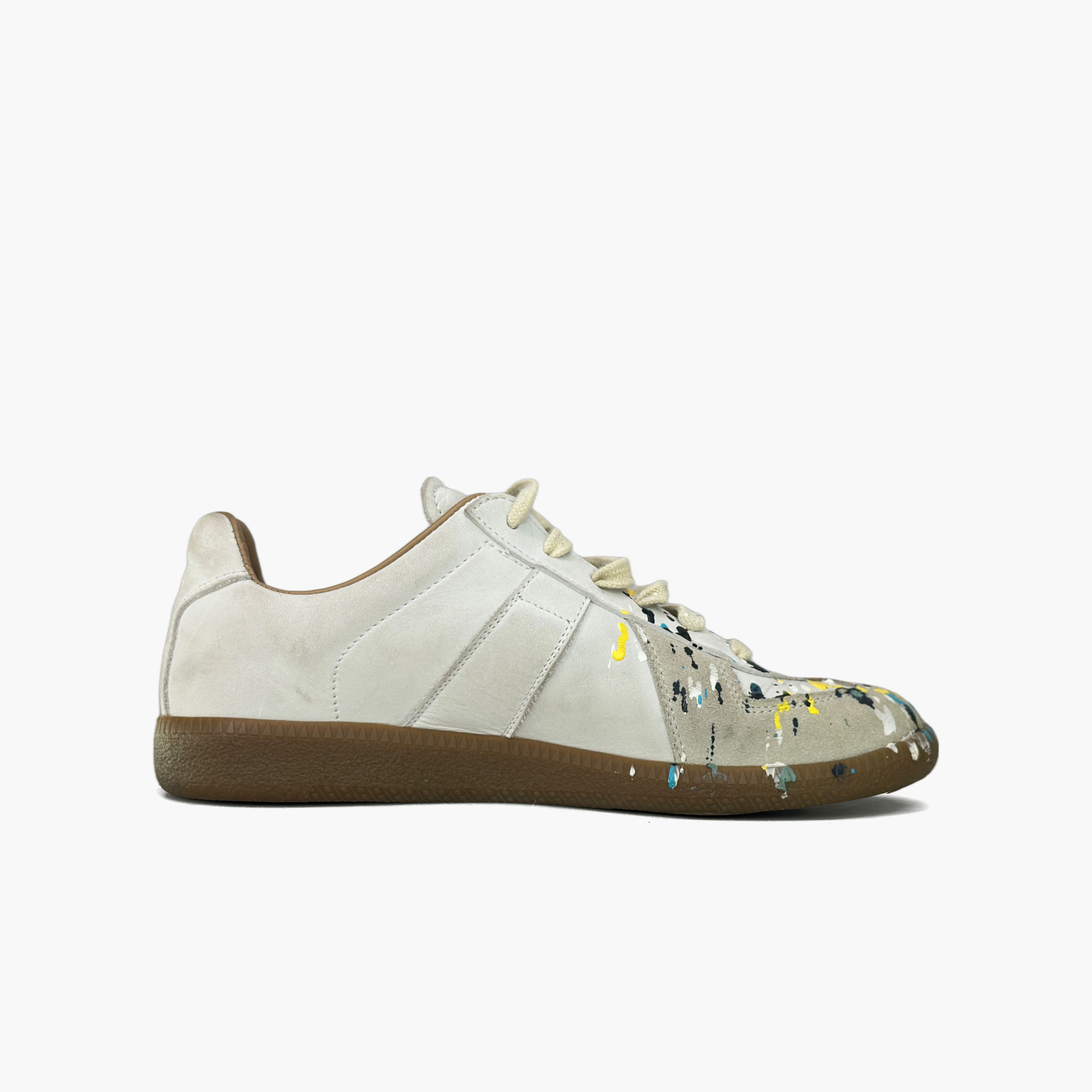 Maison Margiela Maison Margiela Paint Splatter Replica Sneakers Size 37 Size US 7 / IT 37 - 2 Thumbnail
