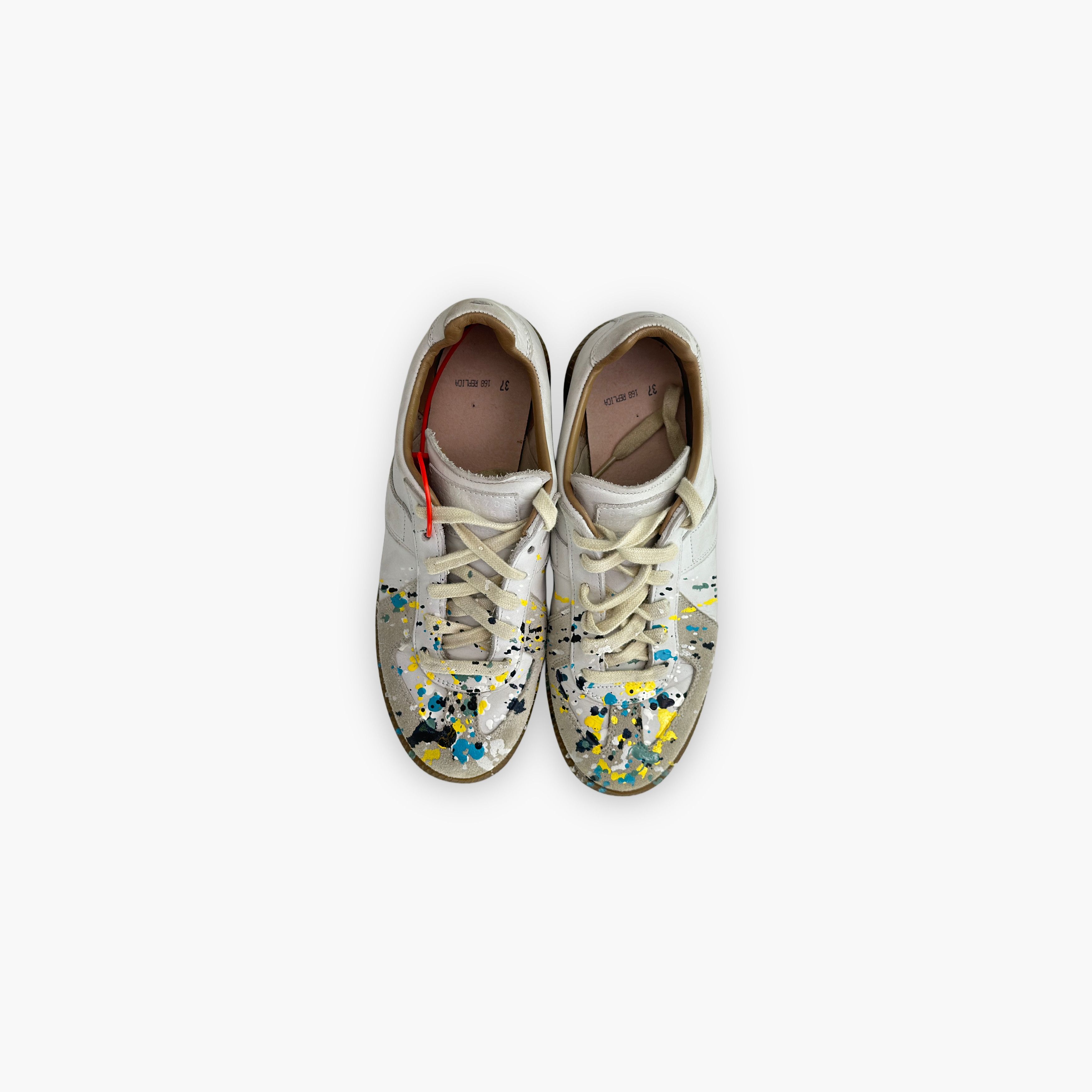 Maison Margiela Maison Margiela Paint Splatter Replica Sneakers Size 37 Size US 7 / IT 37 - 9 Thumbnail