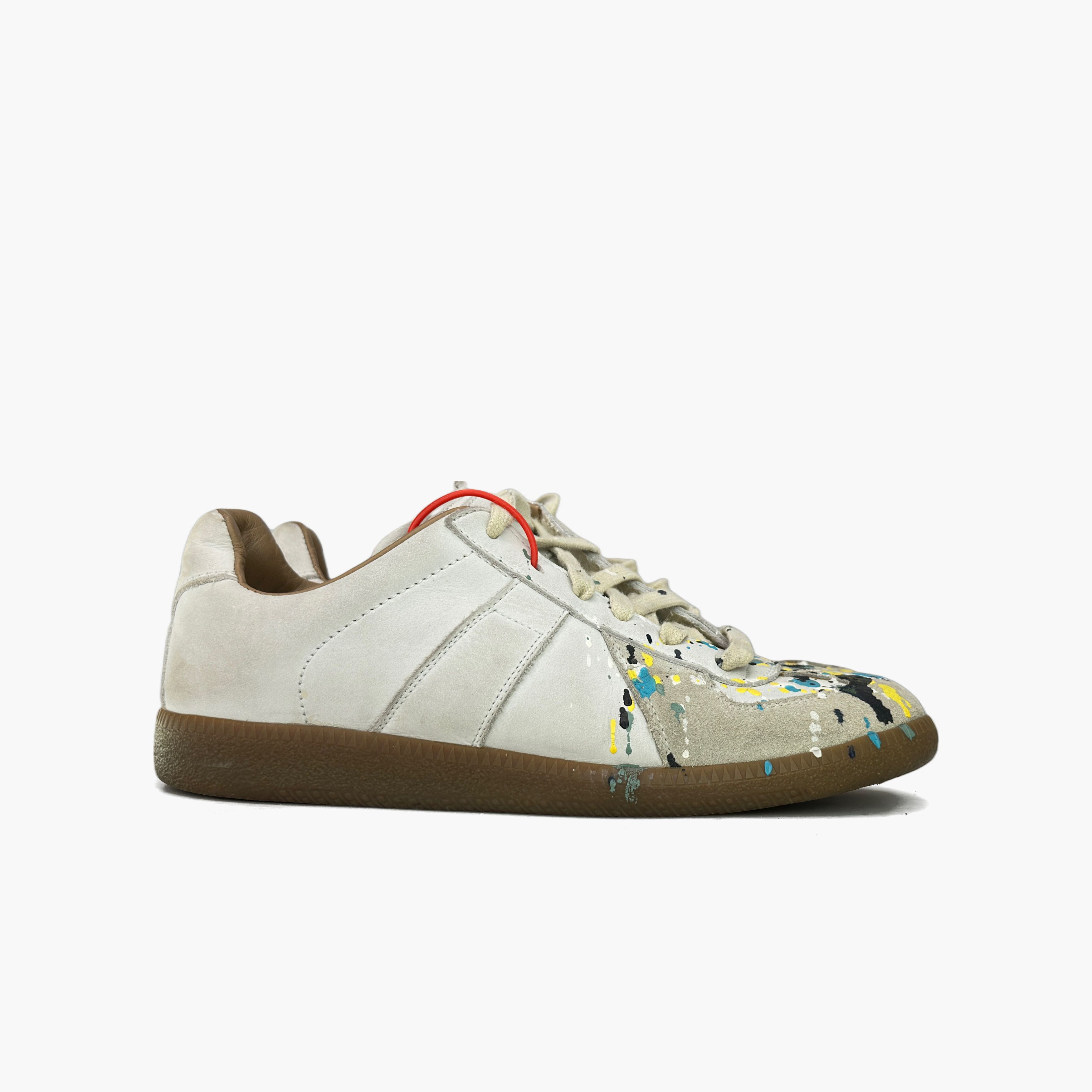 Maison Margiela Maison Margiela Paint Splatter Replica Sneakers Size 37 Size US 7 / IT 37 - 4 Thumbnail