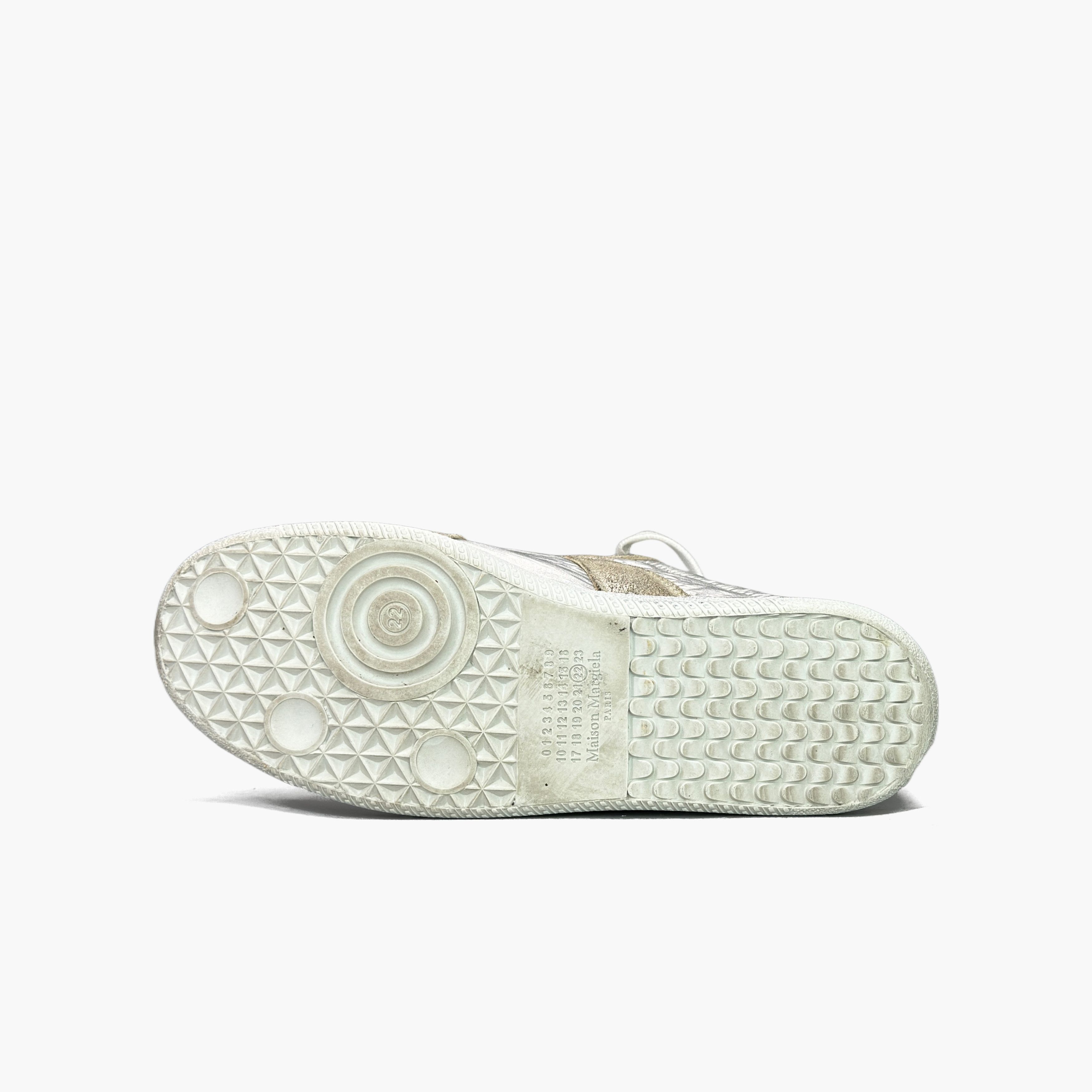 Maison Margiela Maison Margiela Metallic Replica Low-Top Sneakers Size 38.5 Size US 8.5 / IT 38.5 - 8 Thumbnail