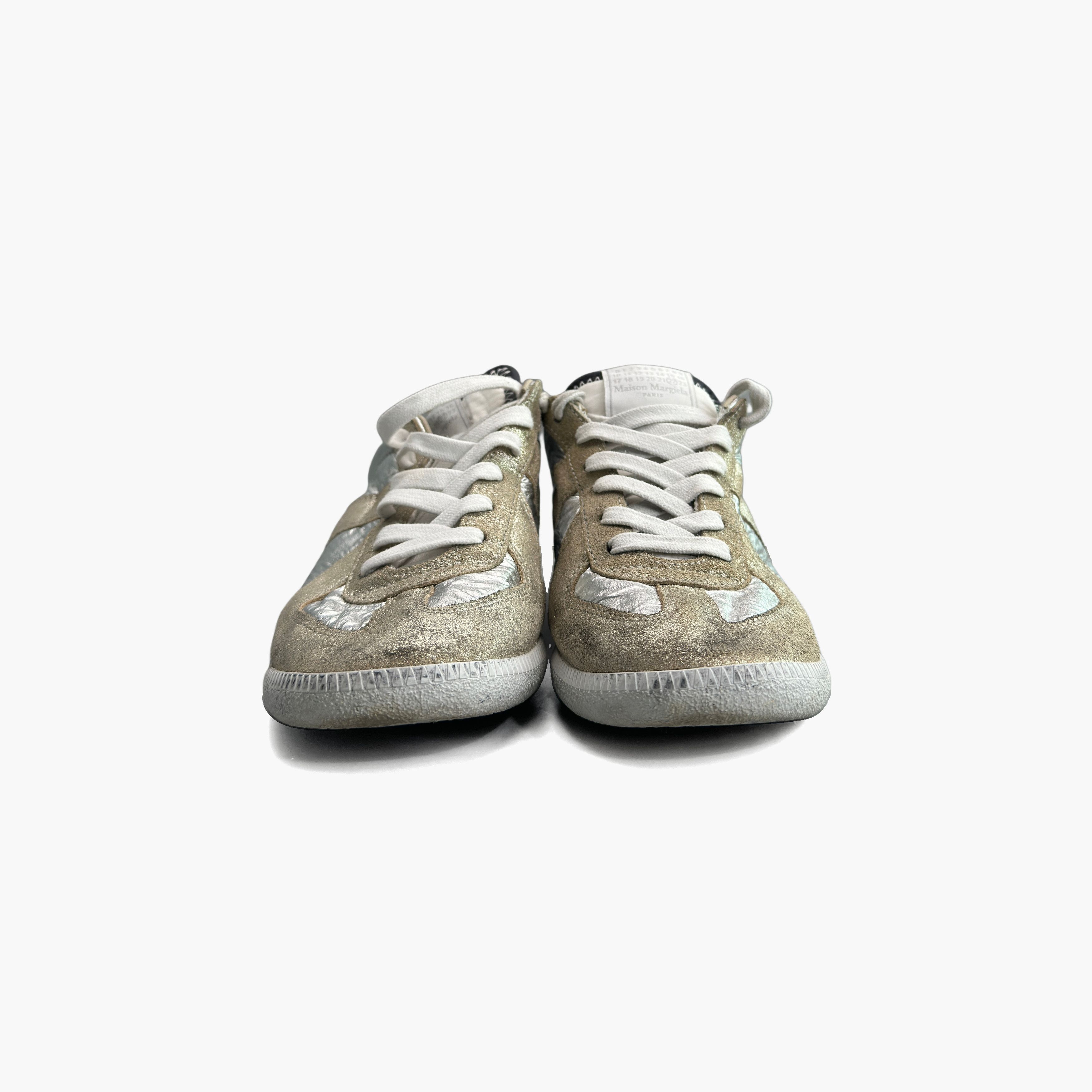 Maison Margiela Maison Margiela Metallic Replica Low-Top Sneakers Size 38.5 Size US 8.5 / IT 38.5 - 5 Thumbnail