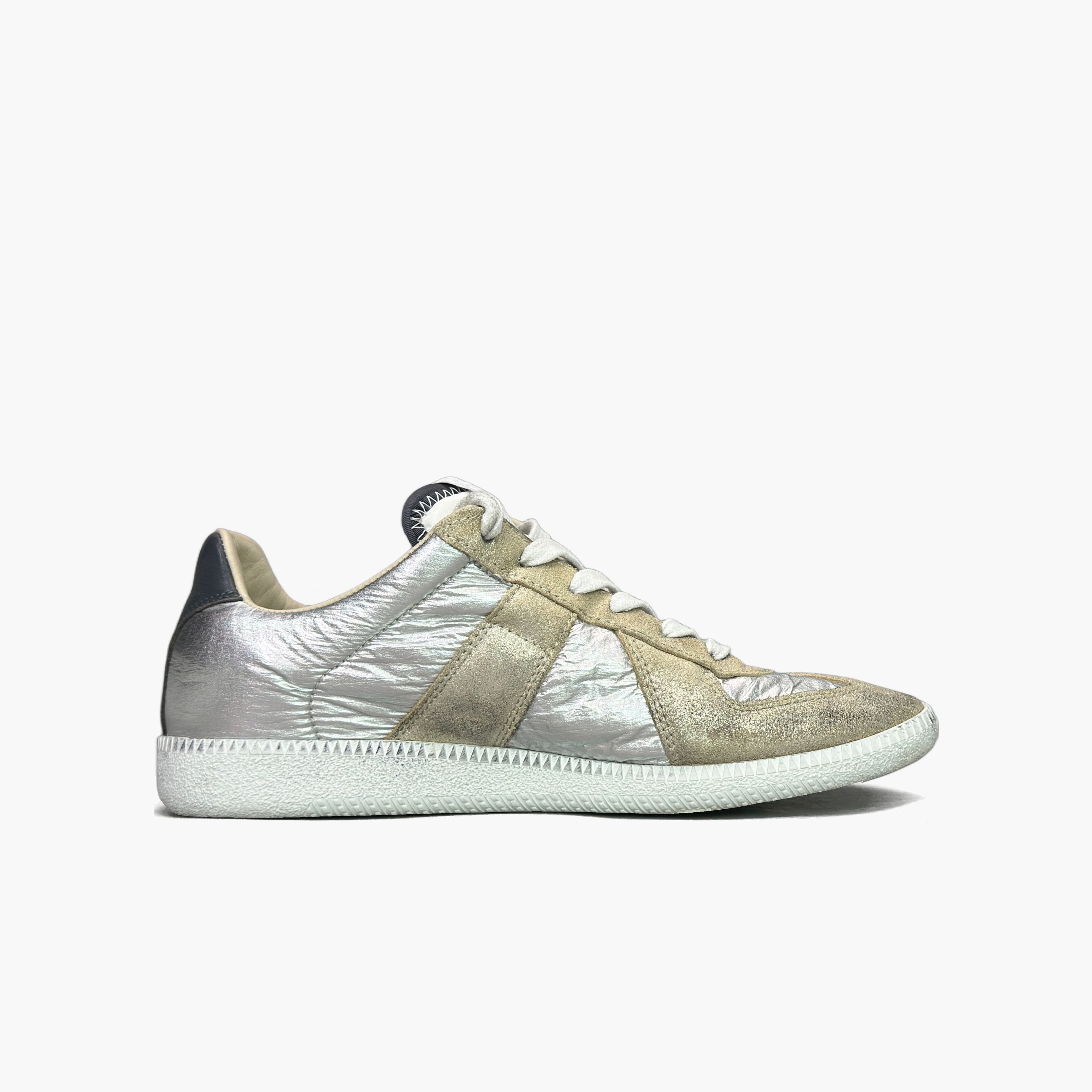 Maison Margiela Maison Margiela Metallic Replica Low-Top Sneakers Size 38.5 Size US 8.5 / IT 38.5 - 2 Thumbnail