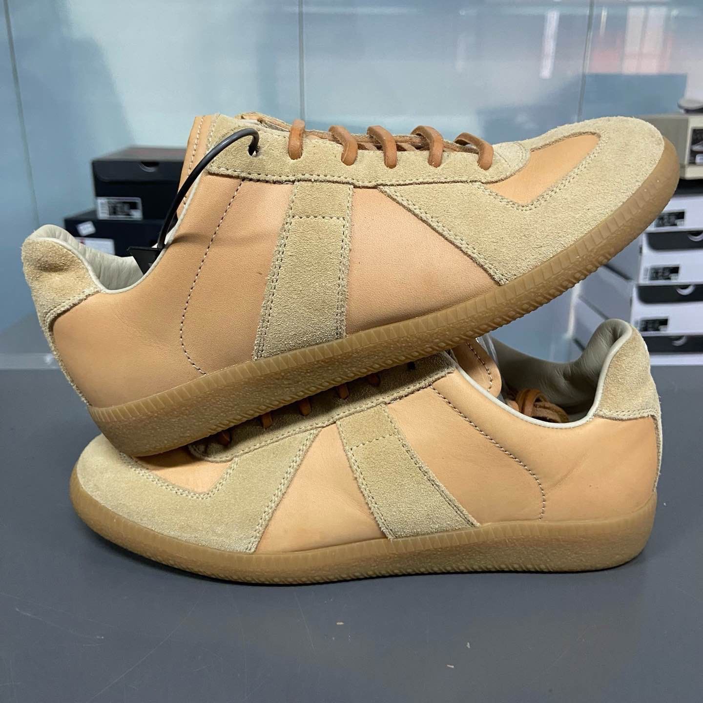 Maison Margiela Maison Margiela Replica Sneakers Beige Size 36 Size US 6 / IT 36 - 8 Thumbnail
