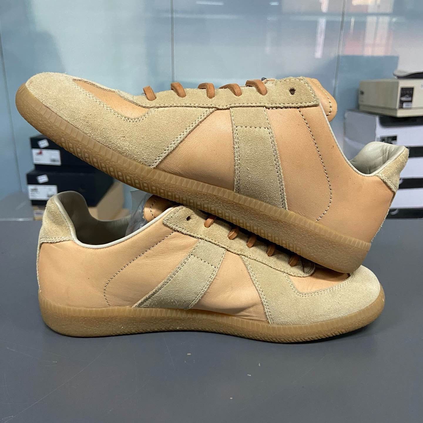 Maison Margiela Maison Margiela Replica Sneakers Beige Size 36 Size US 6 / IT 36 - 7 Thumbnail