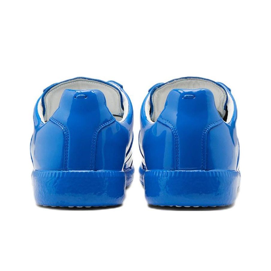 Maison Margiela Maison Margiela Blue Patent Replica Sneakers Size 36 Size US 6 / IT 36 - 5 Thumbnail