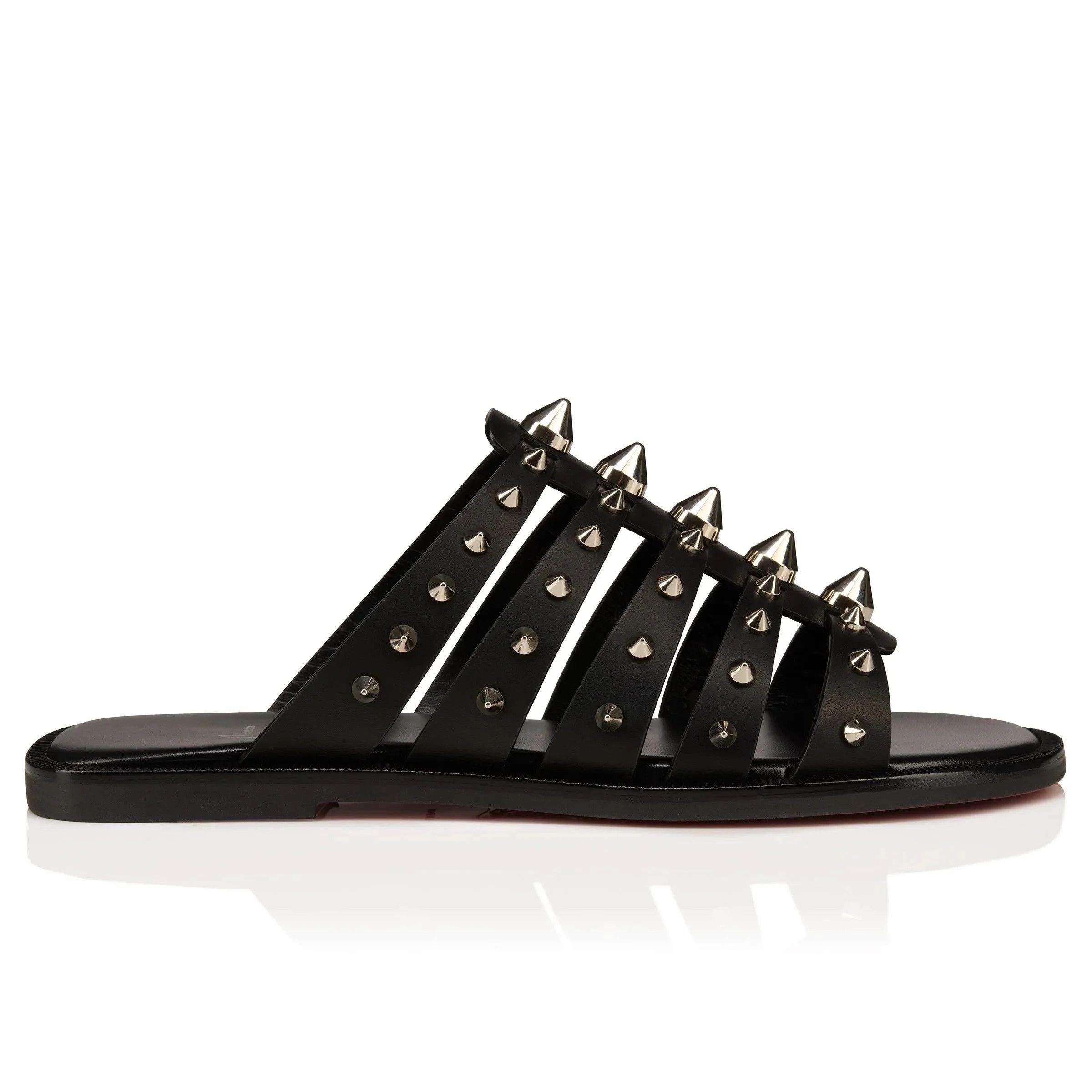 Christian Louboutin charja sandals black Size US 7 / EU 40 - 2 Thumbnail
