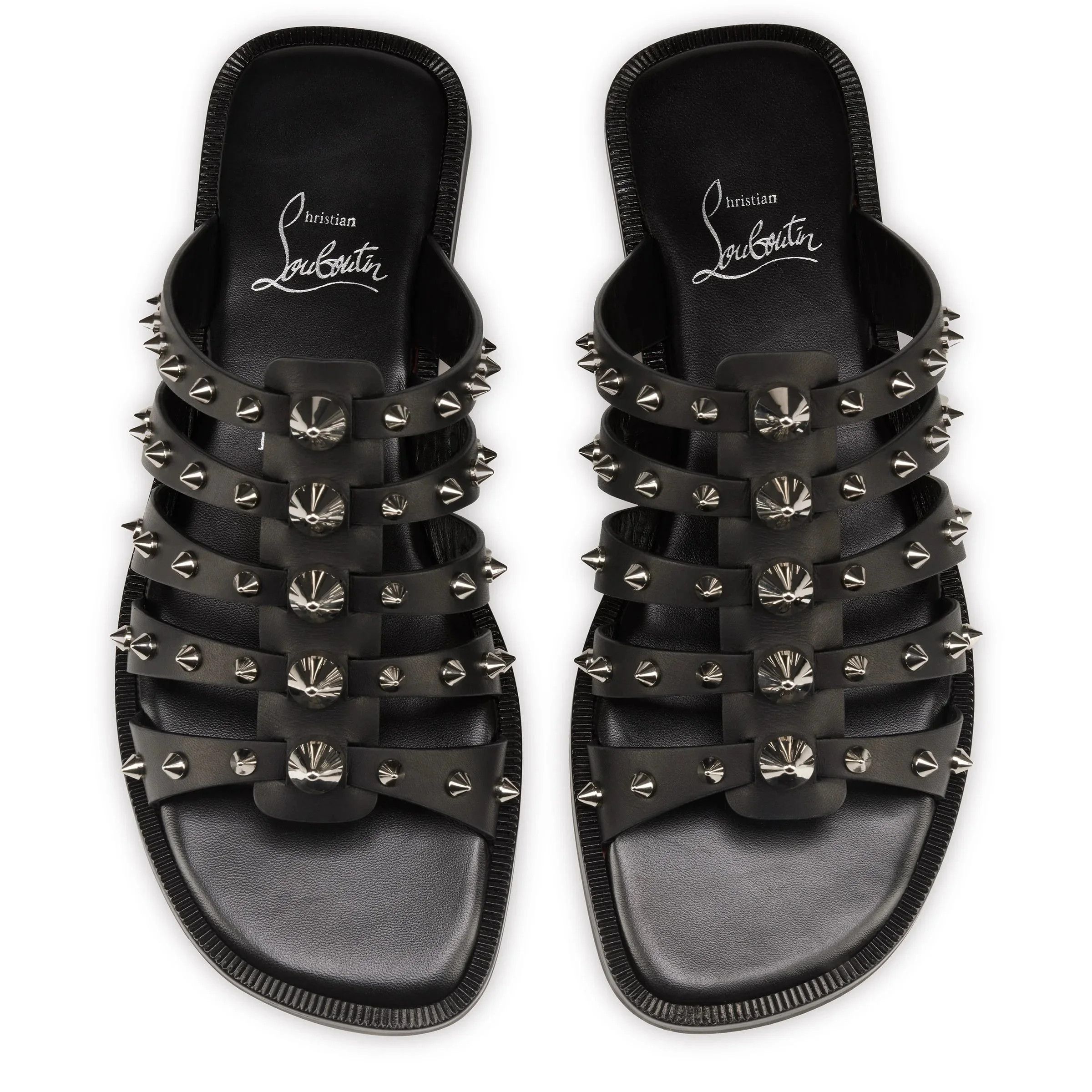 Christian Louboutin charja sandals black Size US 11 / EU 44 - 3 Thumbnail