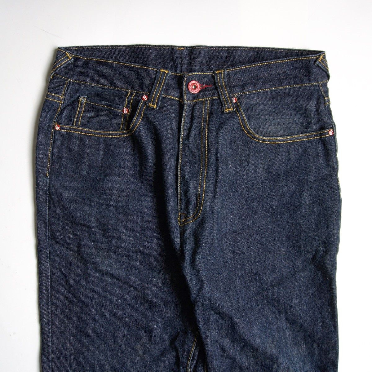 Vintage CUNE Painted Jeans Denim Pants Size 32 Size US 32 / EU 48 - 4 Thumbnail