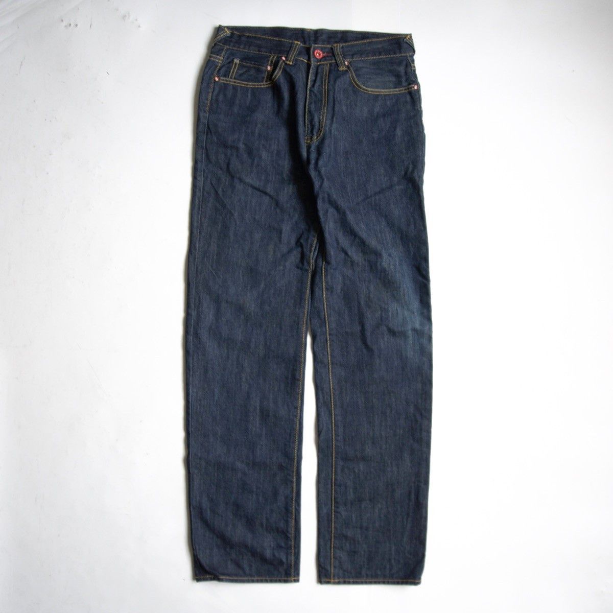 Vintage CUNE Painted Jeans Denim Pants Size 32 Size US 32 / EU 48 - 2 Thumbnail