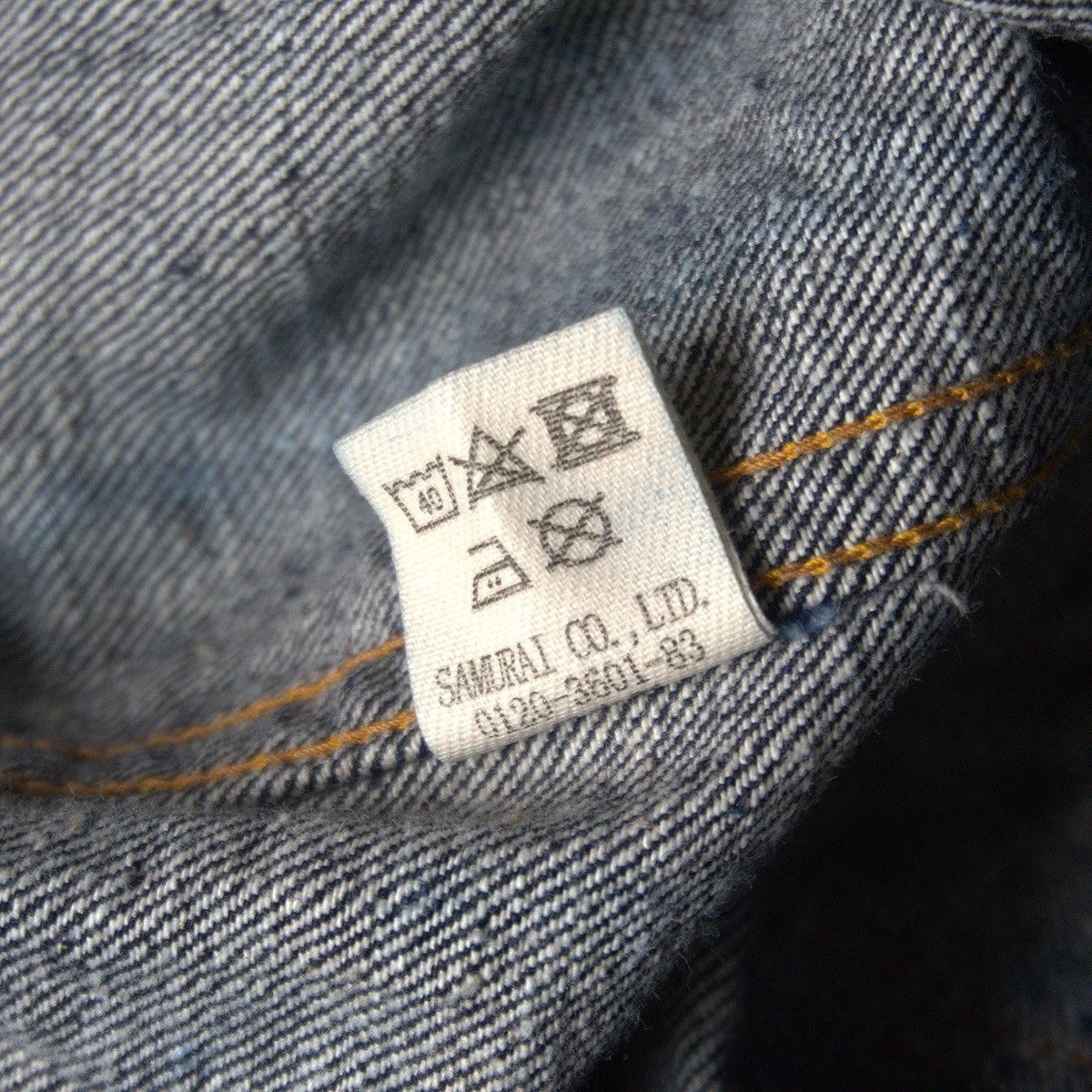 Samurai Jeans Samurai Jeans 15oz Type II Denim Jacket Size 38 Size US L / EU 52-54 / 3 - 4 Thumbnail