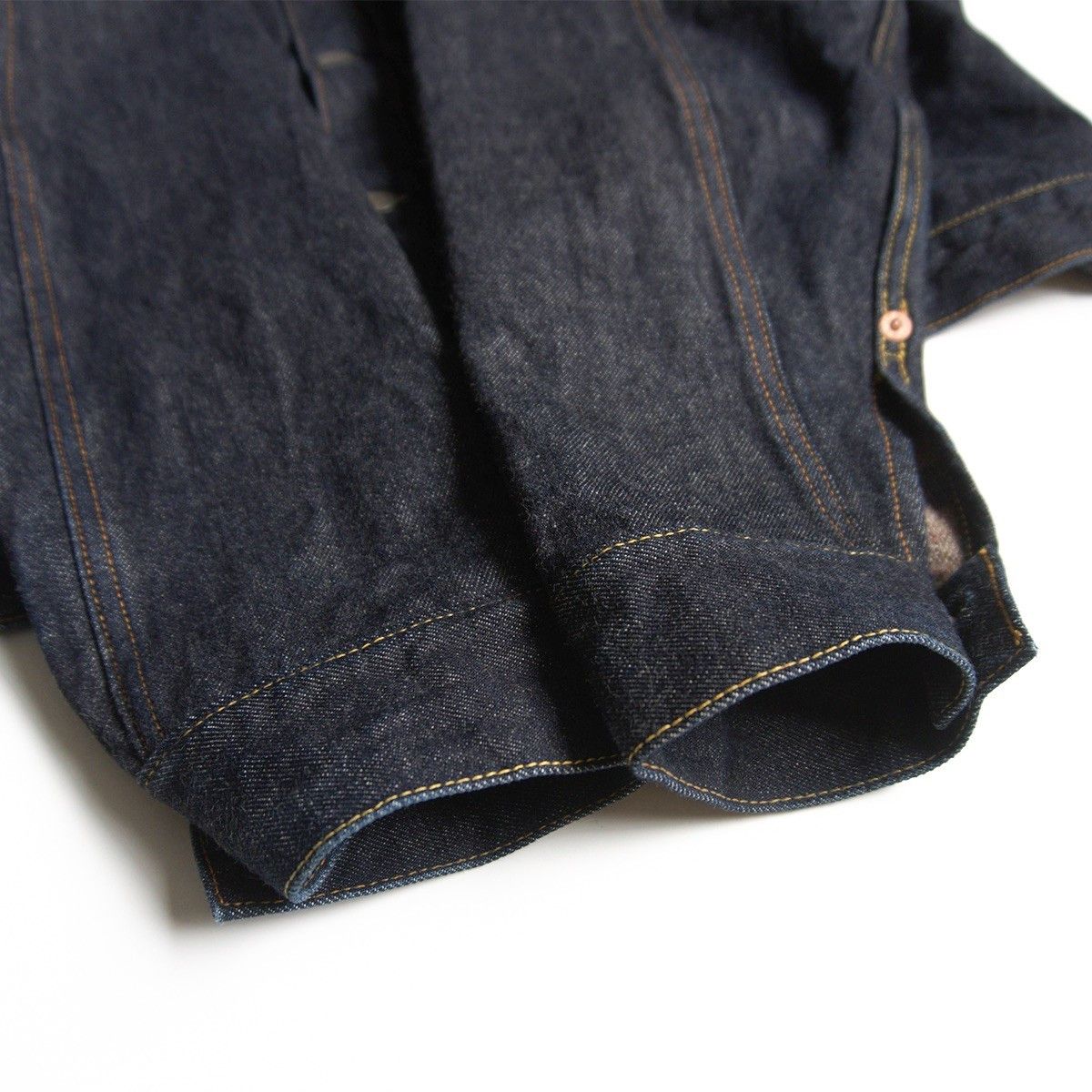 The Real McCoy's The Real McCoy's Blanket-lined Split-back Denim Jacket Size 40 Size US XXS / EU 40 - 3 Thumbnail