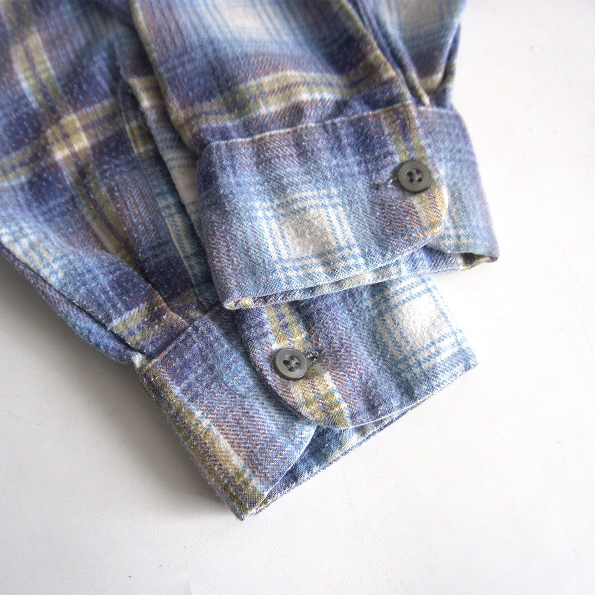 Big Mac Big Mac 60S Ombre Check Flannel Shirt Size M Size US M / EU 48-50 / 2 - 4 Thumbnail