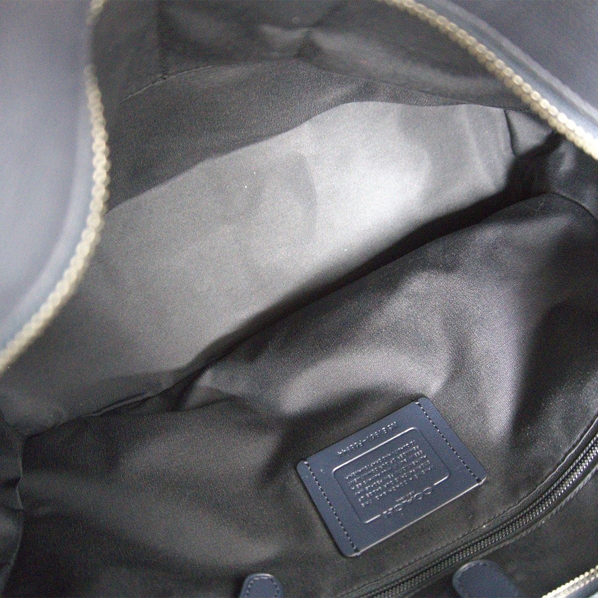 Coach Coach 2-way Leather Tote Bag Blue Size ONE SIZE - 6 Thumbnail