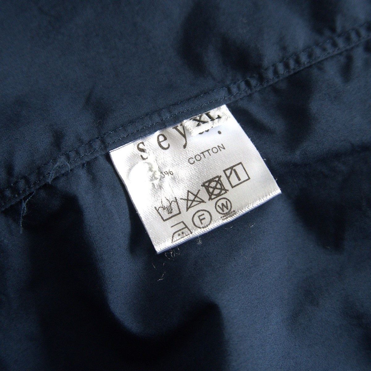 Seya Seya Cotton Shirt Blue Size XL Size US XL / EU 56 / 4 - 5 Thumbnail